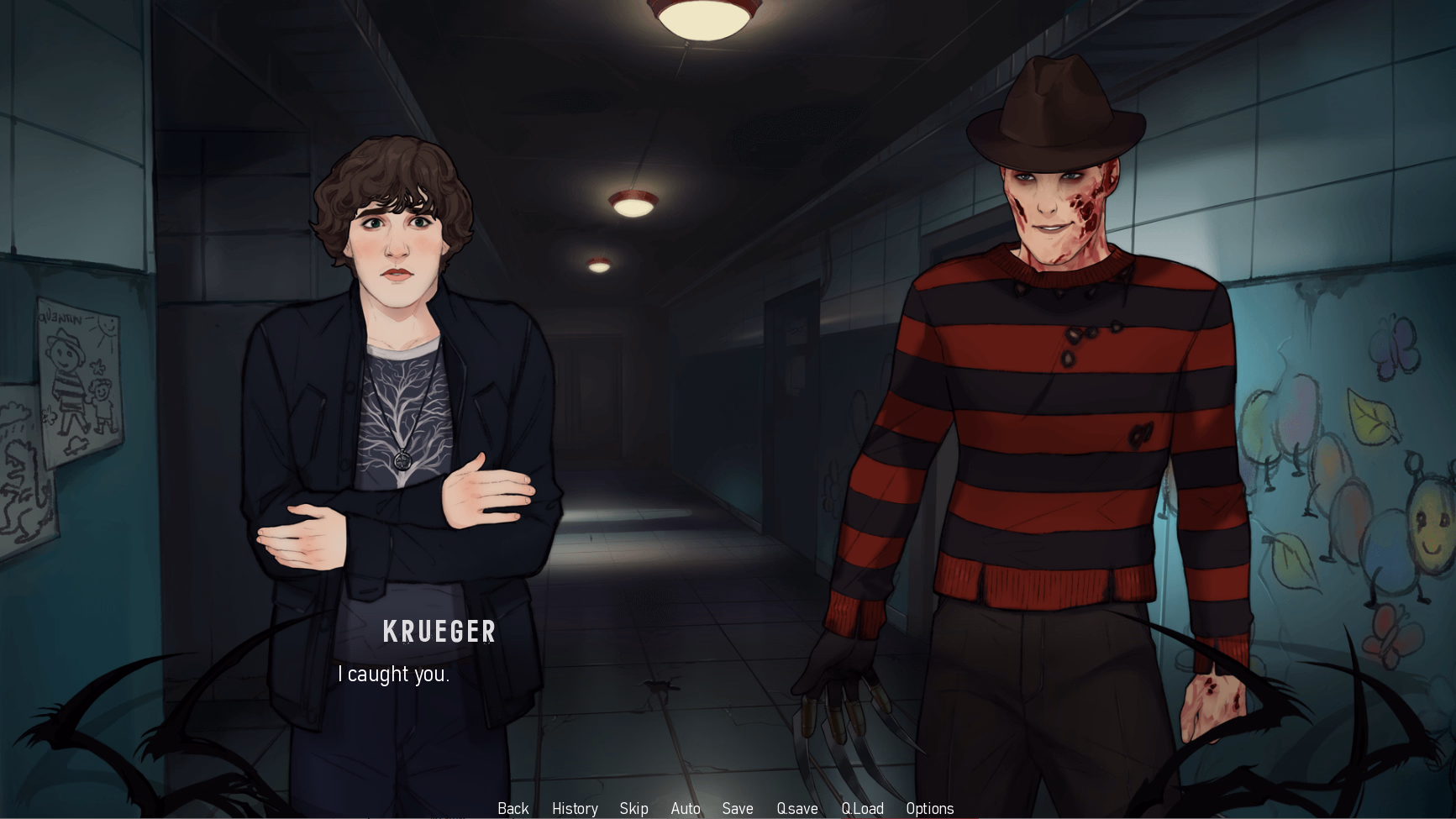 VN Ren'Py Abandoned The Date on Elm Street [Demo] [Hot Dudes Games]