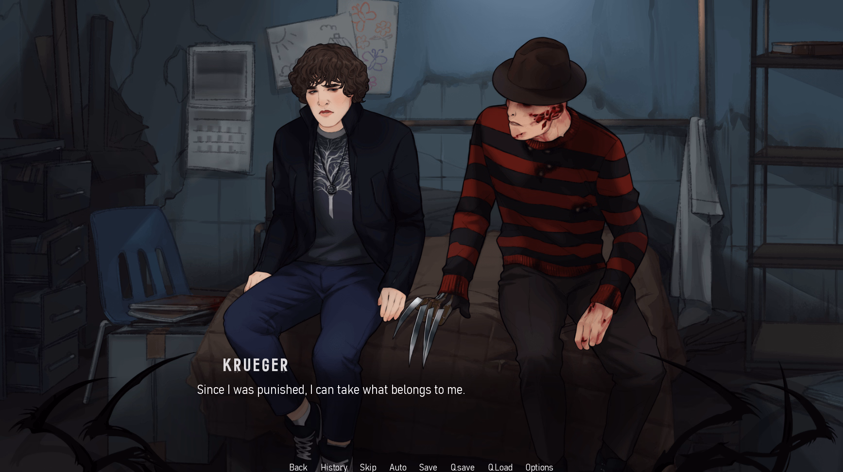 VN Ren'Py Abandoned The Date on Elm Street [Demo] [Hot Dudes Games]