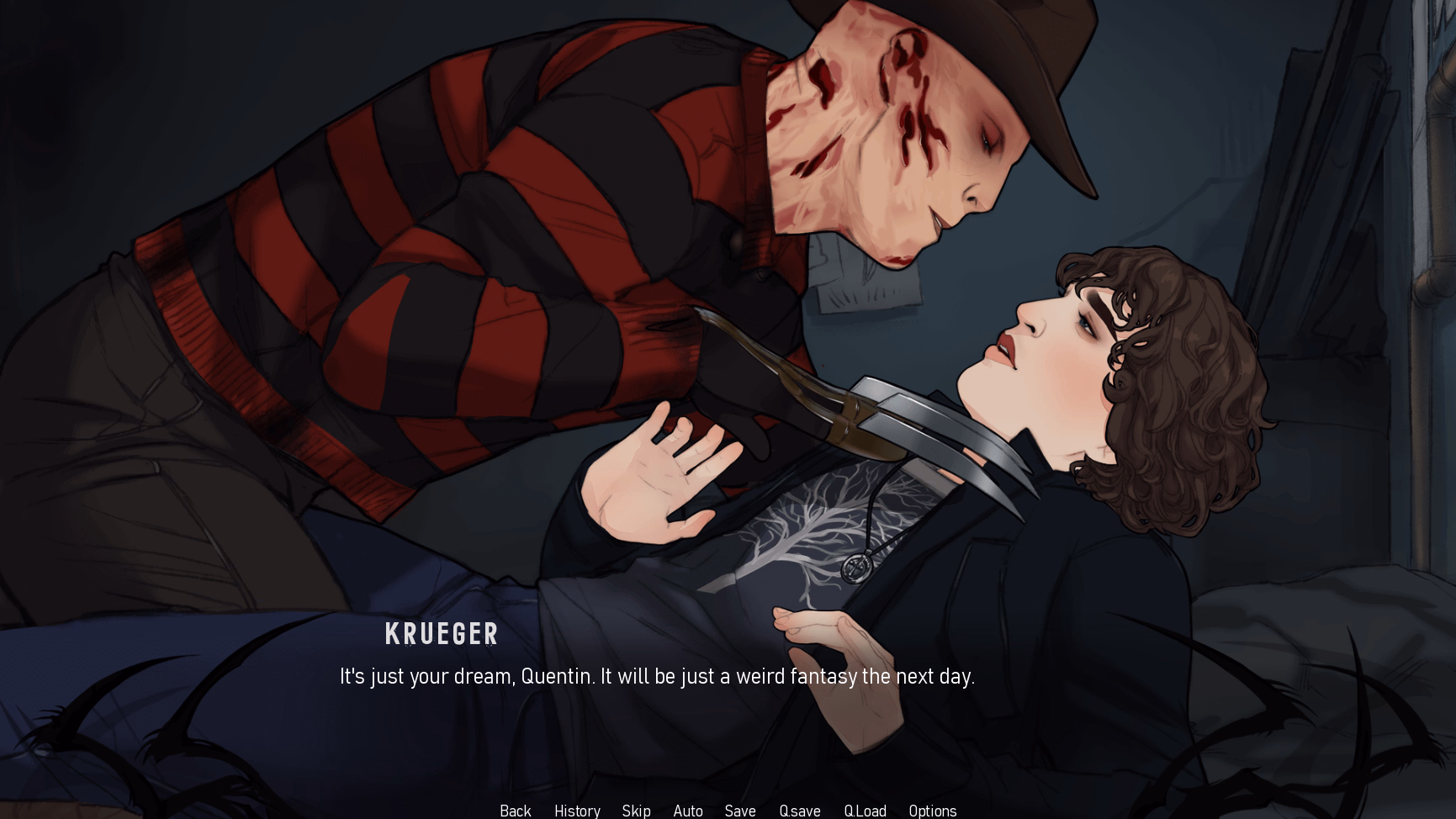 VN Ren'Py Abandoned The Date on Elm Street [Demo] [Hot Dudes Games]
