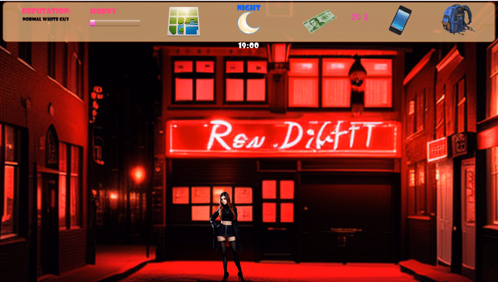Ren'Py Abandoned The Mystery of Bonertown [v1.0] [MoonNut]