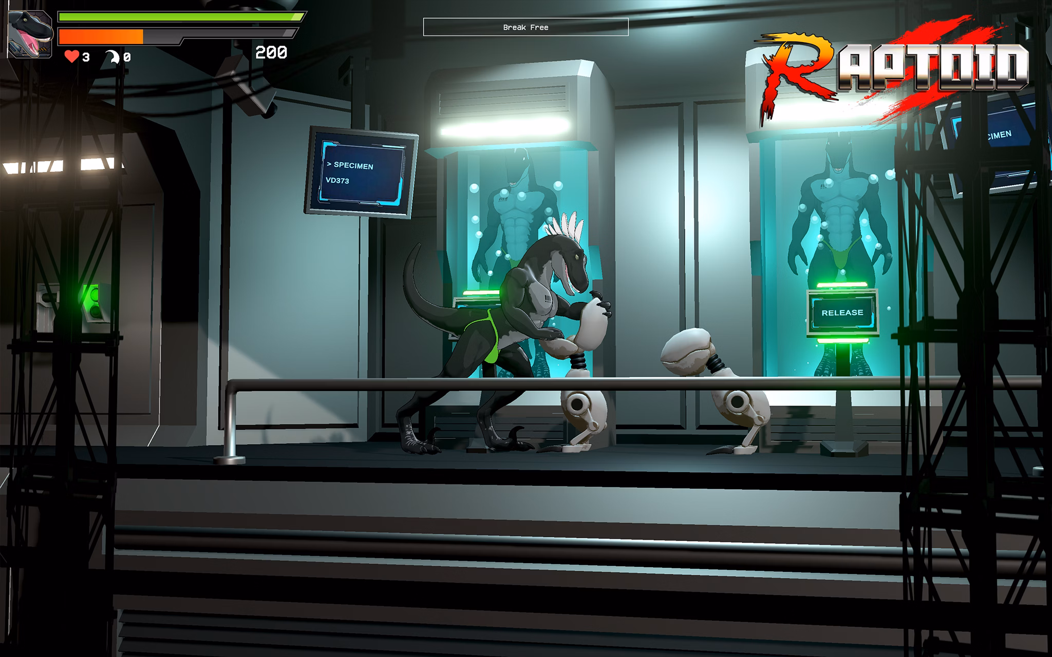 Unity Completed Raptoid [v1.0] [Tyranno]