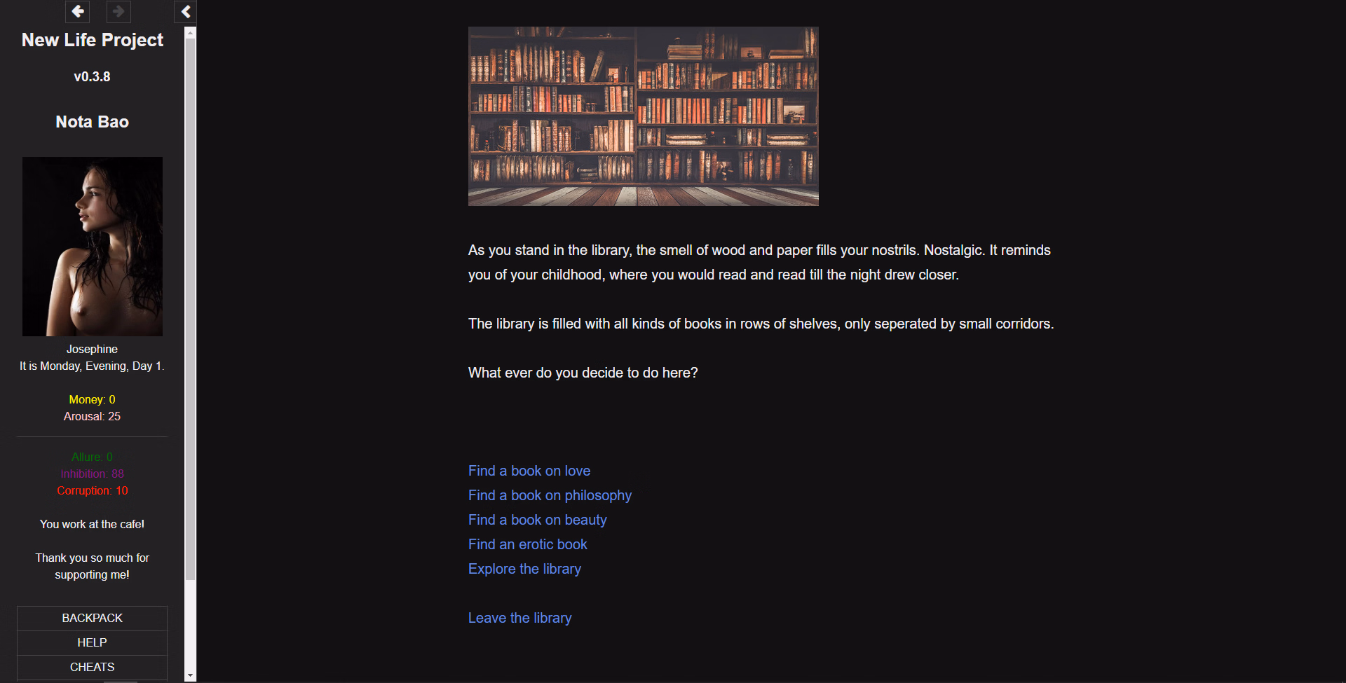 HTML New Life Project [v0.9.67] [Nota Bao]