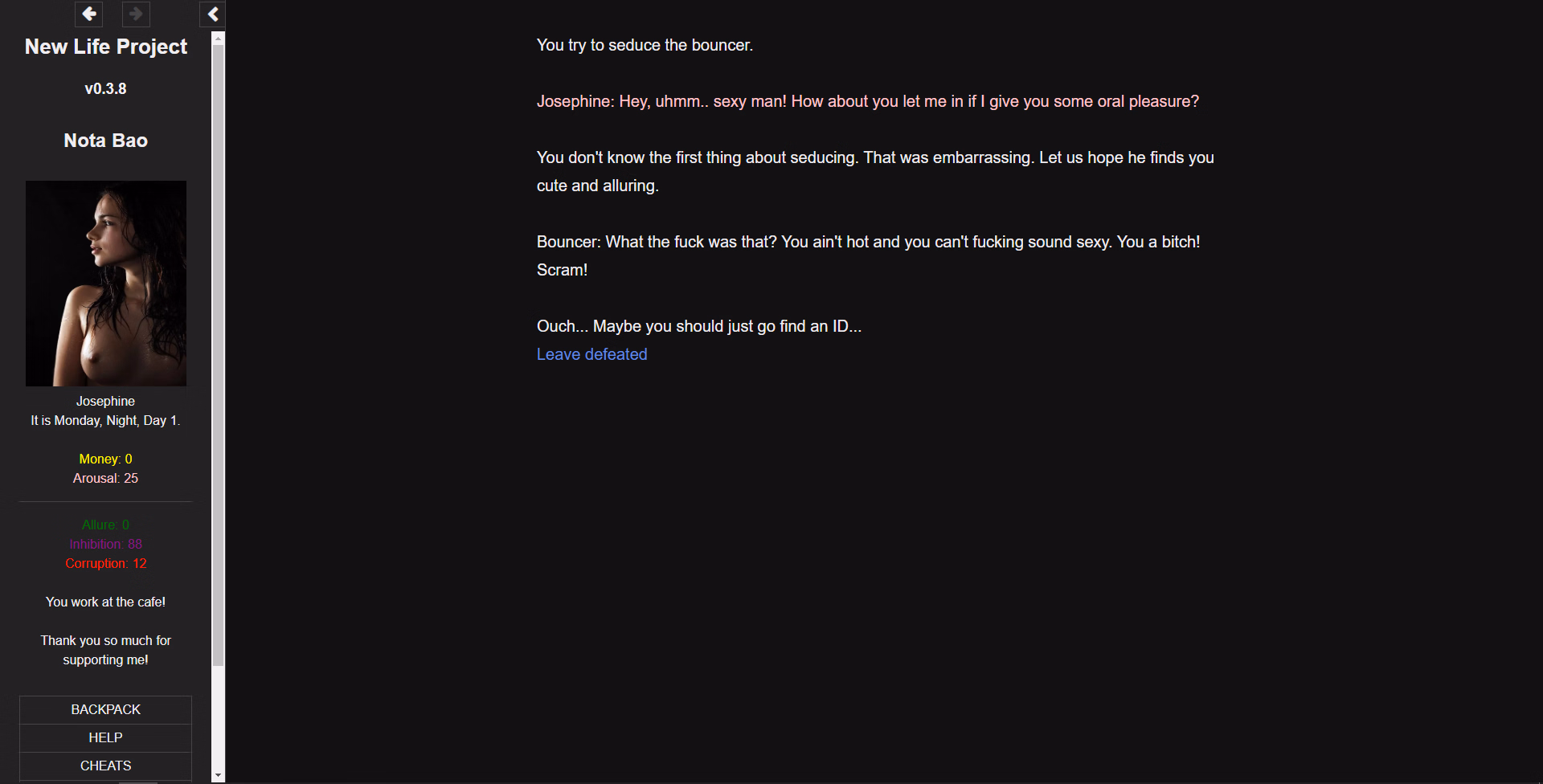 HTML New Life Project [v0.9.67] [Nota Bao]