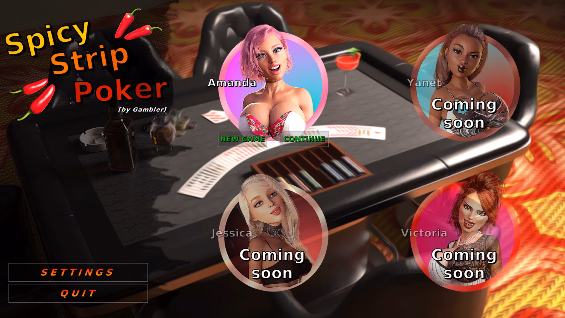 Unity Abandoned Spicy Strip Poker [2023-07-17] [Gambler]