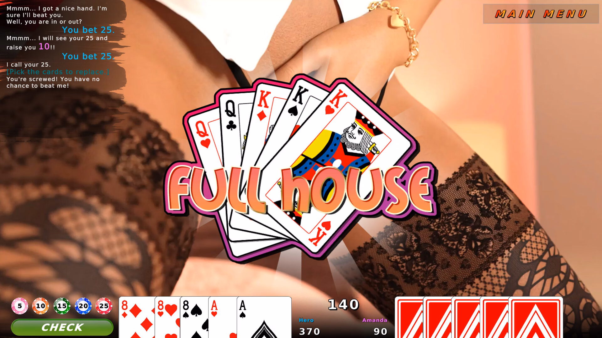 Unity Abandoned Spicy Strip Poker [2023-07-17] [Gambler]