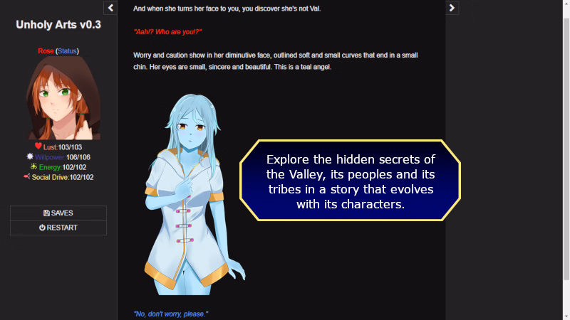 HTML Abandoned Unholy Arts [v0.4.6] [Deep Interactivity]