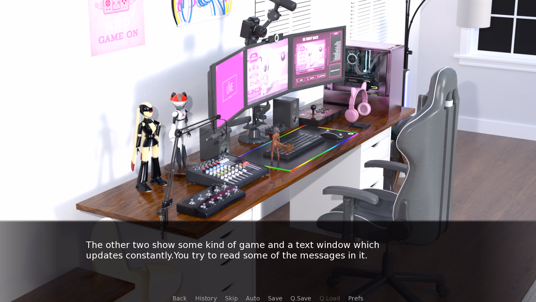 VN Ren'Py Abandoned Ravenous Gluttons first game [v1.1] [Ravenous Glutton]