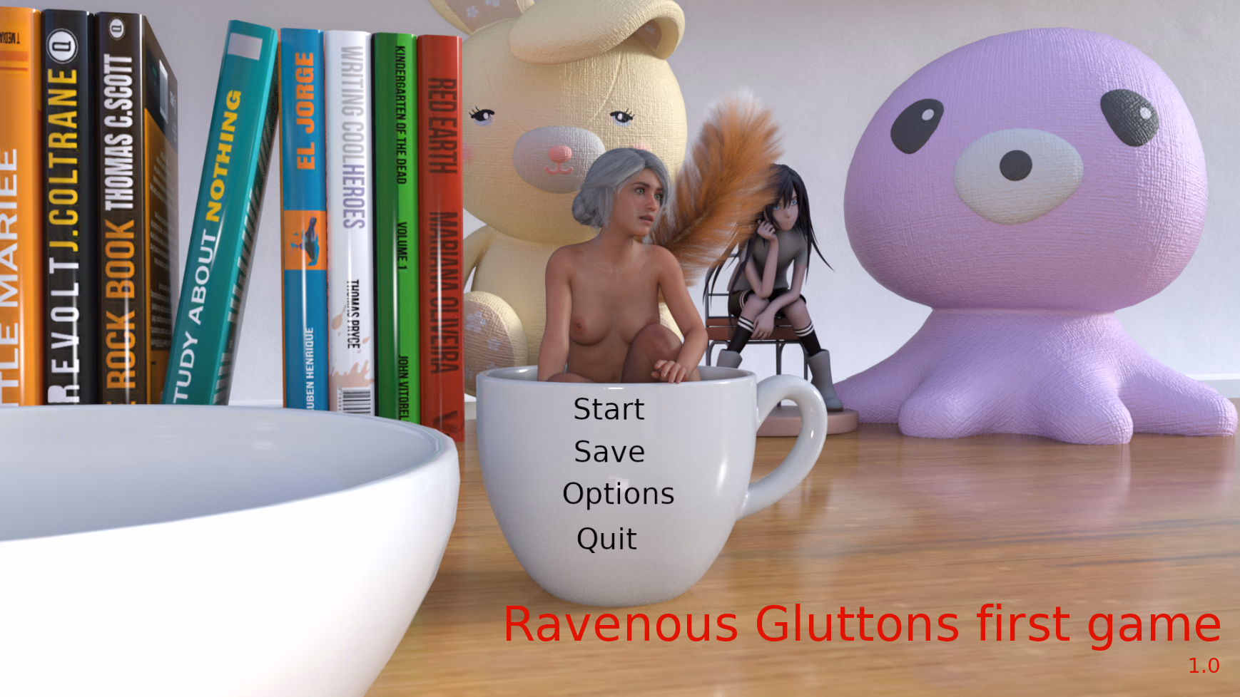 VN Ren'Py Abandoned Ravenous Gluttons first game [v1.1] [Ravenous Glutton] download