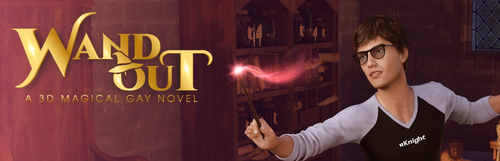 VN Unity Completed Wand Out - A 3D Magical Gay Novel [p3.0.0] [Male Doll] download