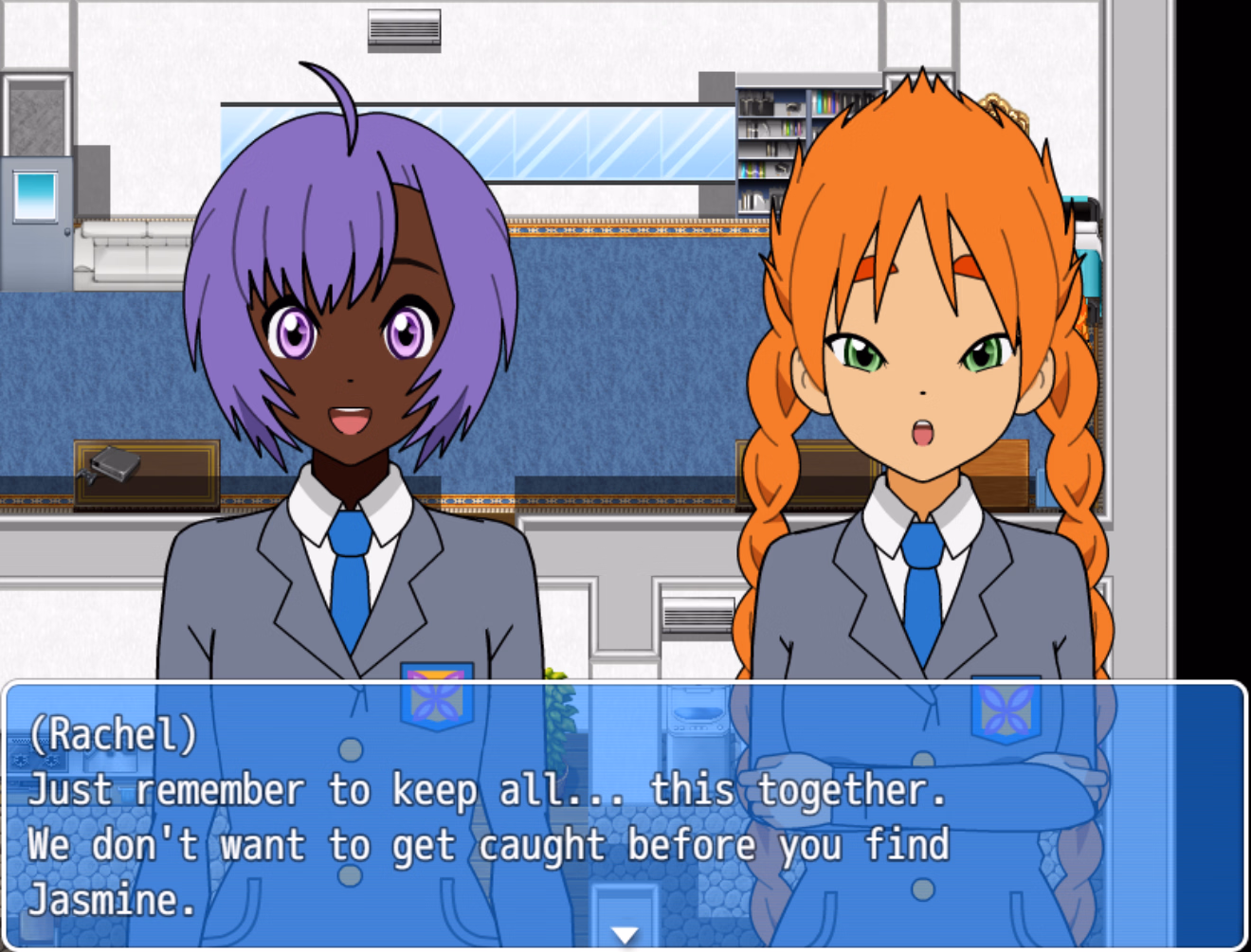 RPGM Cyberspace Battle Maiden Academy [v32] [Team Desire/Aquin25]