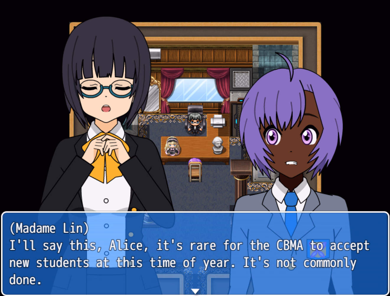 RPGM Cyberspace Battle Maiden Academy [v32] [Team Desire/Aquin25]