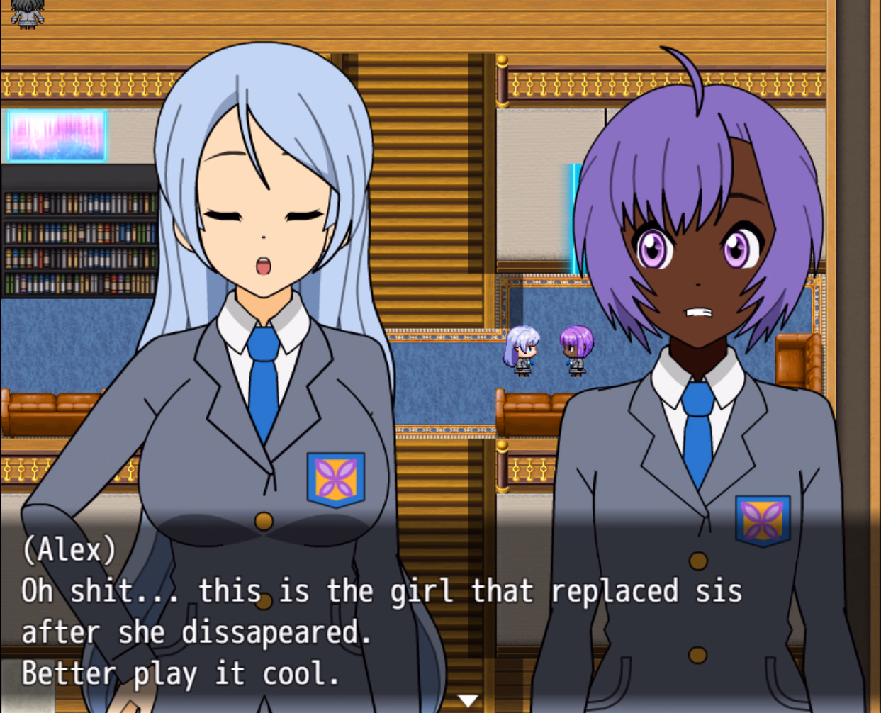 RPGM Cyberspace Battle Maiden Academy [v32] [Team Desire/Aquin25]