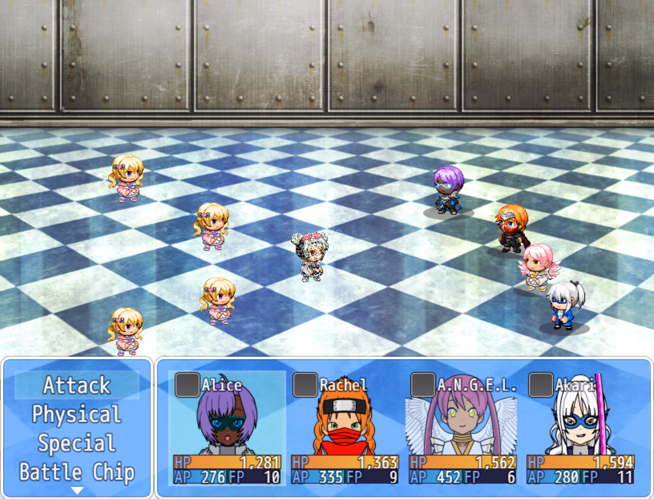 RPGM Cyberspace Battle Maiden Academy [v32] [Team Desire/Aquin25]