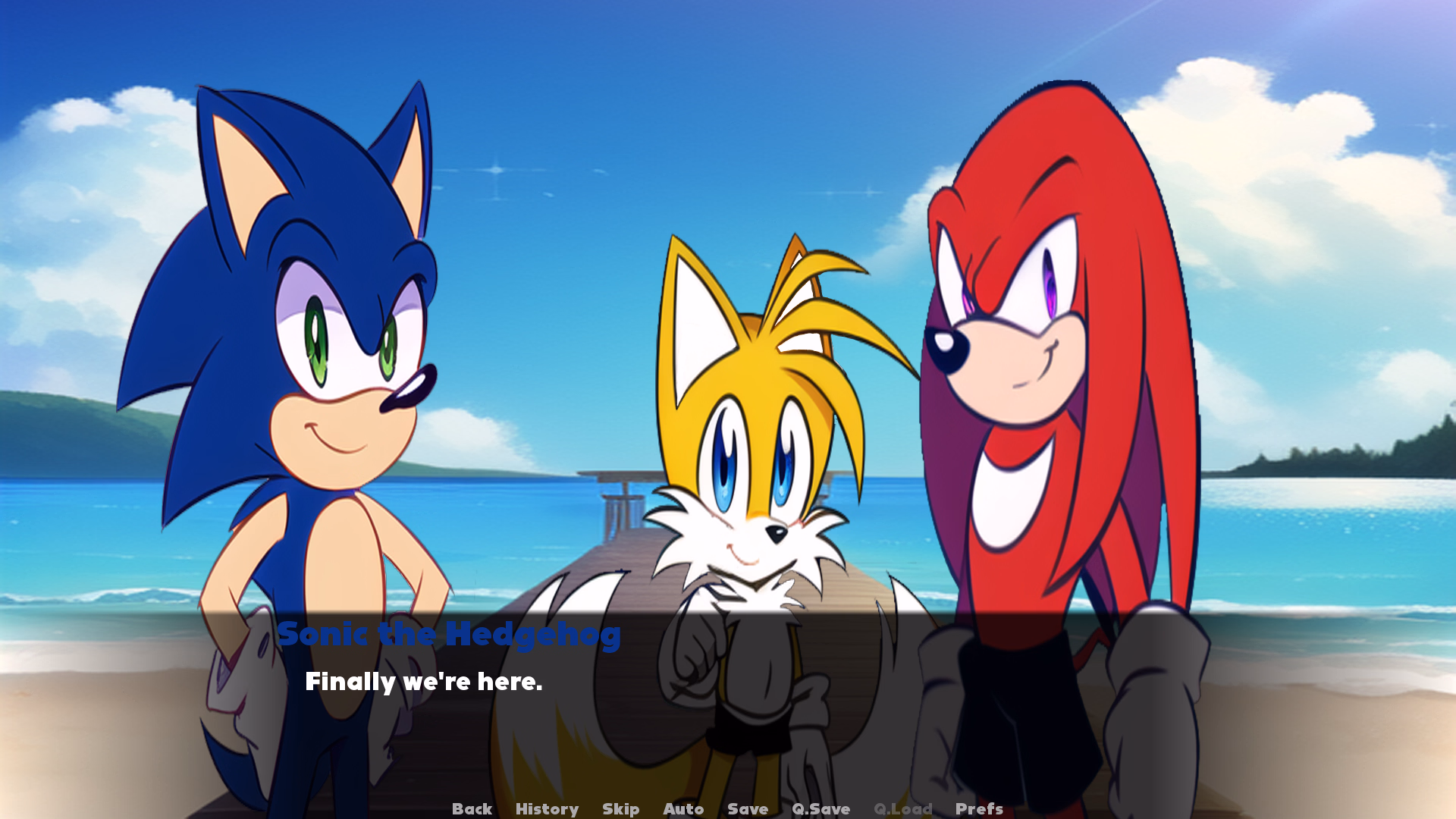 Ren'Py Abandoned Sonic Adventure XXX [v0.09] [Overshotcentaur]