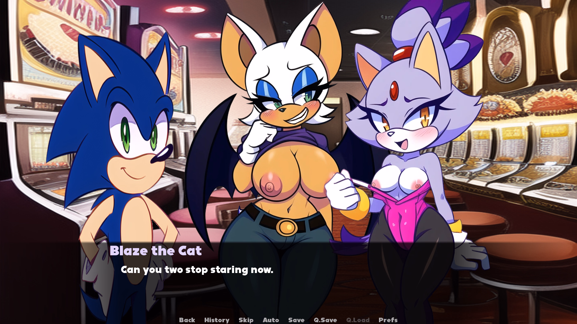 Ren'Py Abandoned Sonic Adventure XXX [v0.09] [Overshotcentaur]