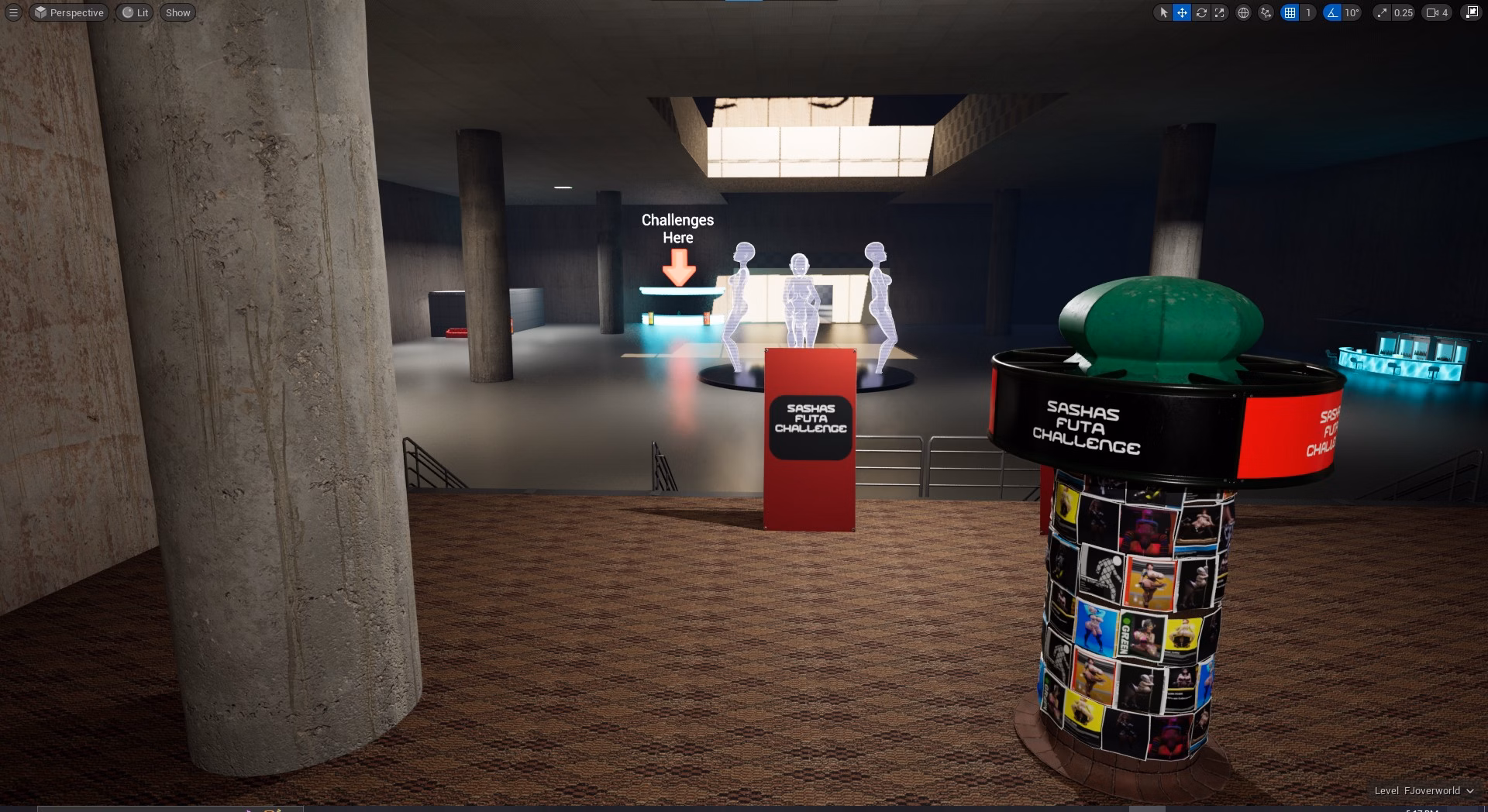 Unreal Engine Abandoned Sasha's Futa Challenge [Demo] [Wzero]