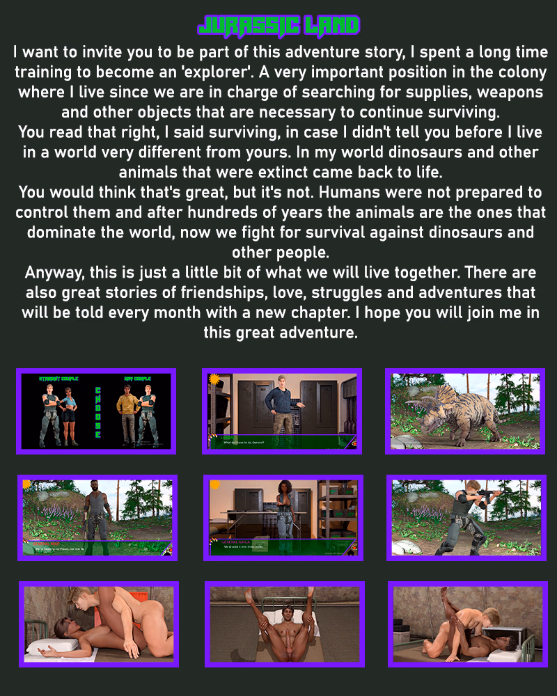 VN Ren'Py Abandoned Jurassic Land [v1.0] [Logan]