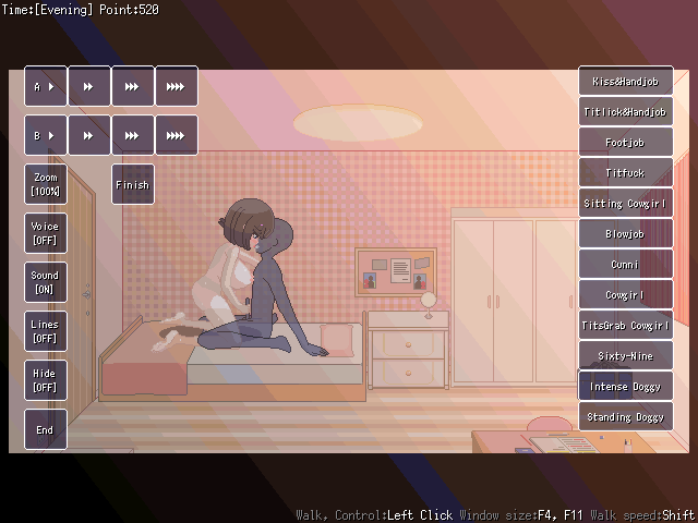 Wolf RPG Completed Huge-Tits Senpai's Reverse-NTR Seduction! Pixel-Sex Life Sim! [Final] [Angel Observer]