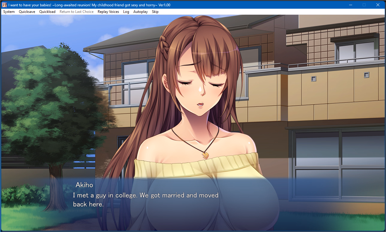 VN Others Completed I Want to Have Your Babies! Long-awaited Reunion! My Childhood Friend Got Sexy and Horny [Final] [Appetite]