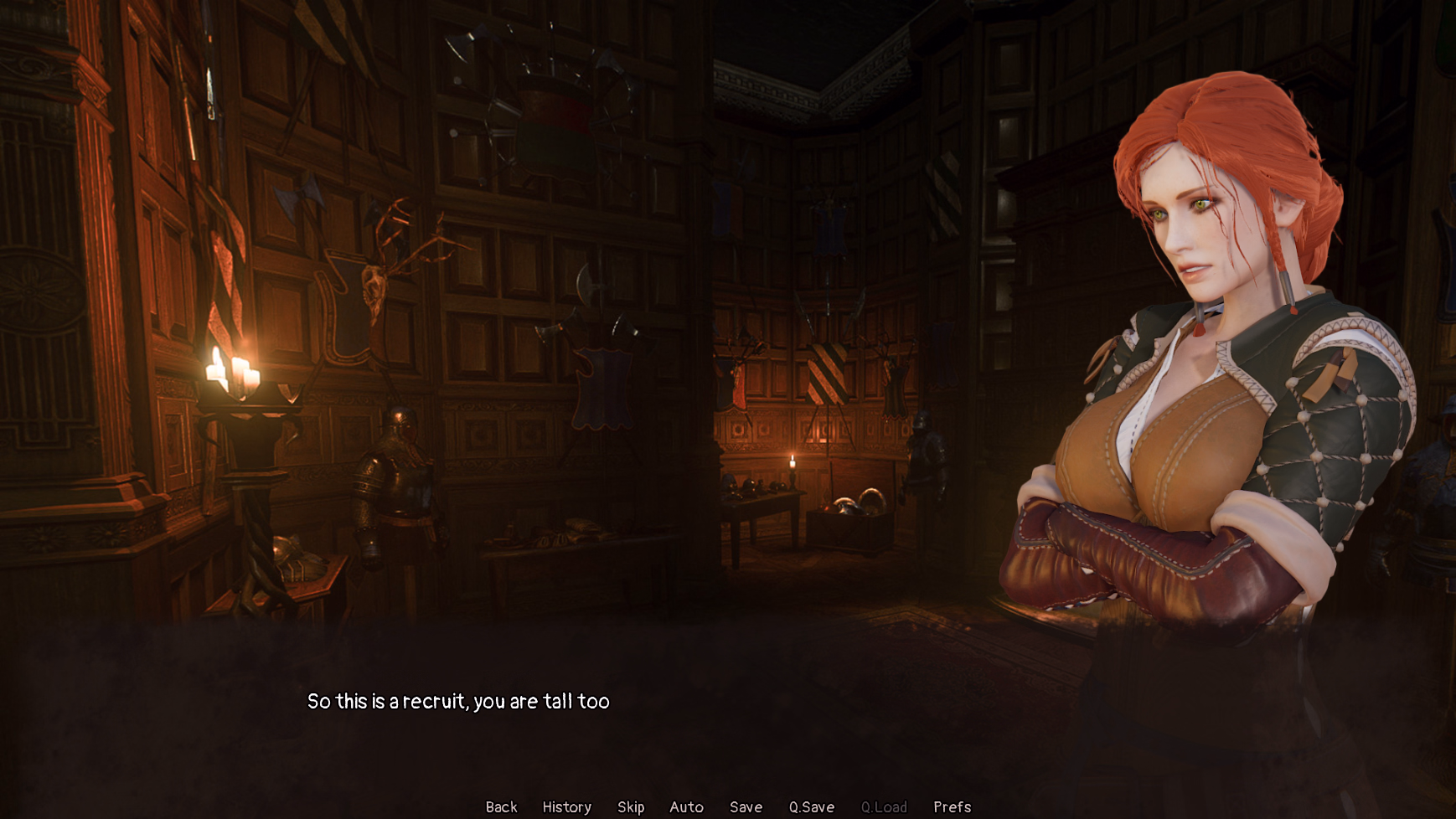 VN Ren'Py Abandoned The Witcher: Zerrikanian Apprentice [Demo v1.0] [Sinccubus]
