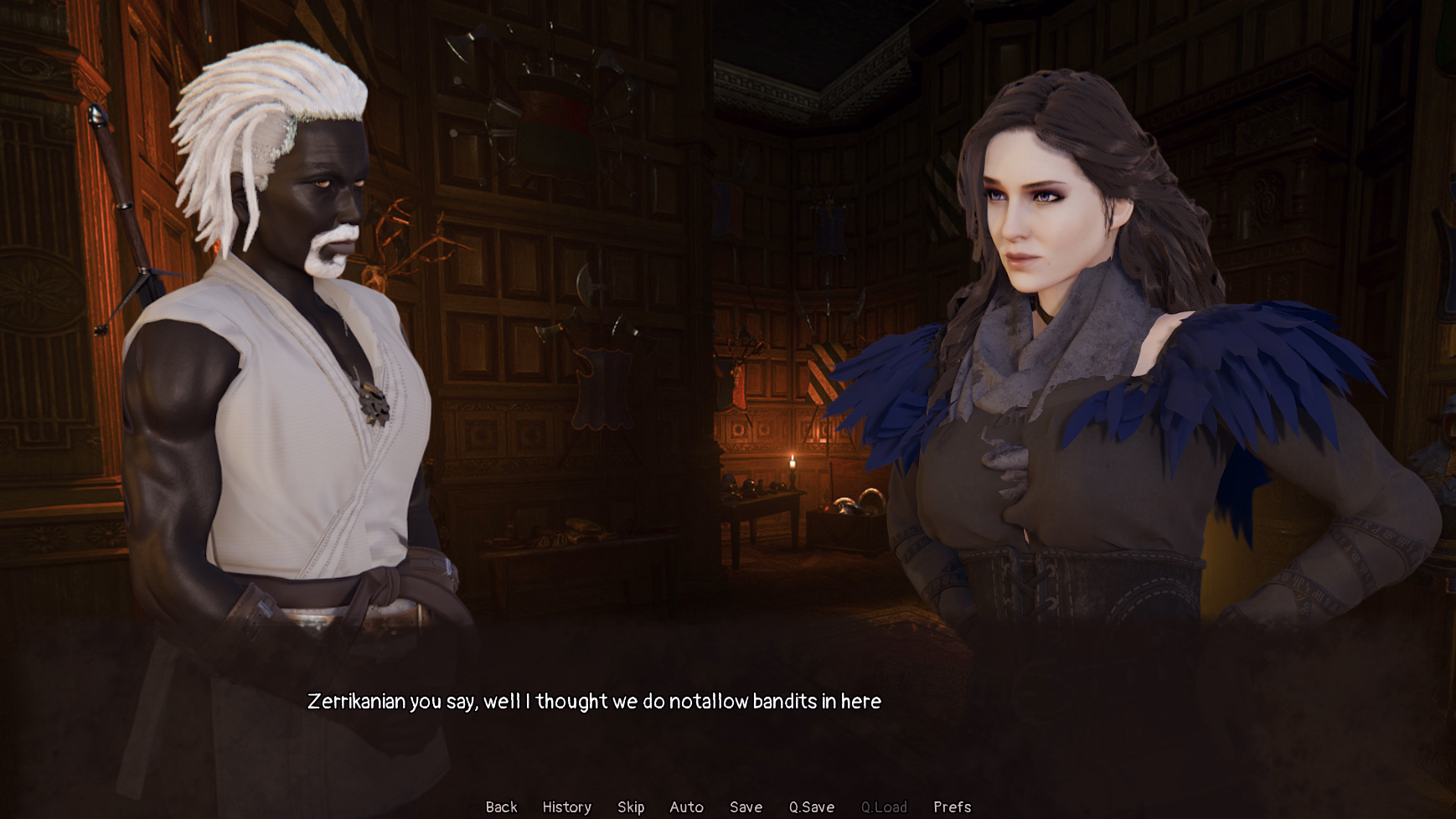 VN Ren'Py Abandoned The Witcher: Zerrikanian Apprentice [Demo v1.0] [Sinccubus]