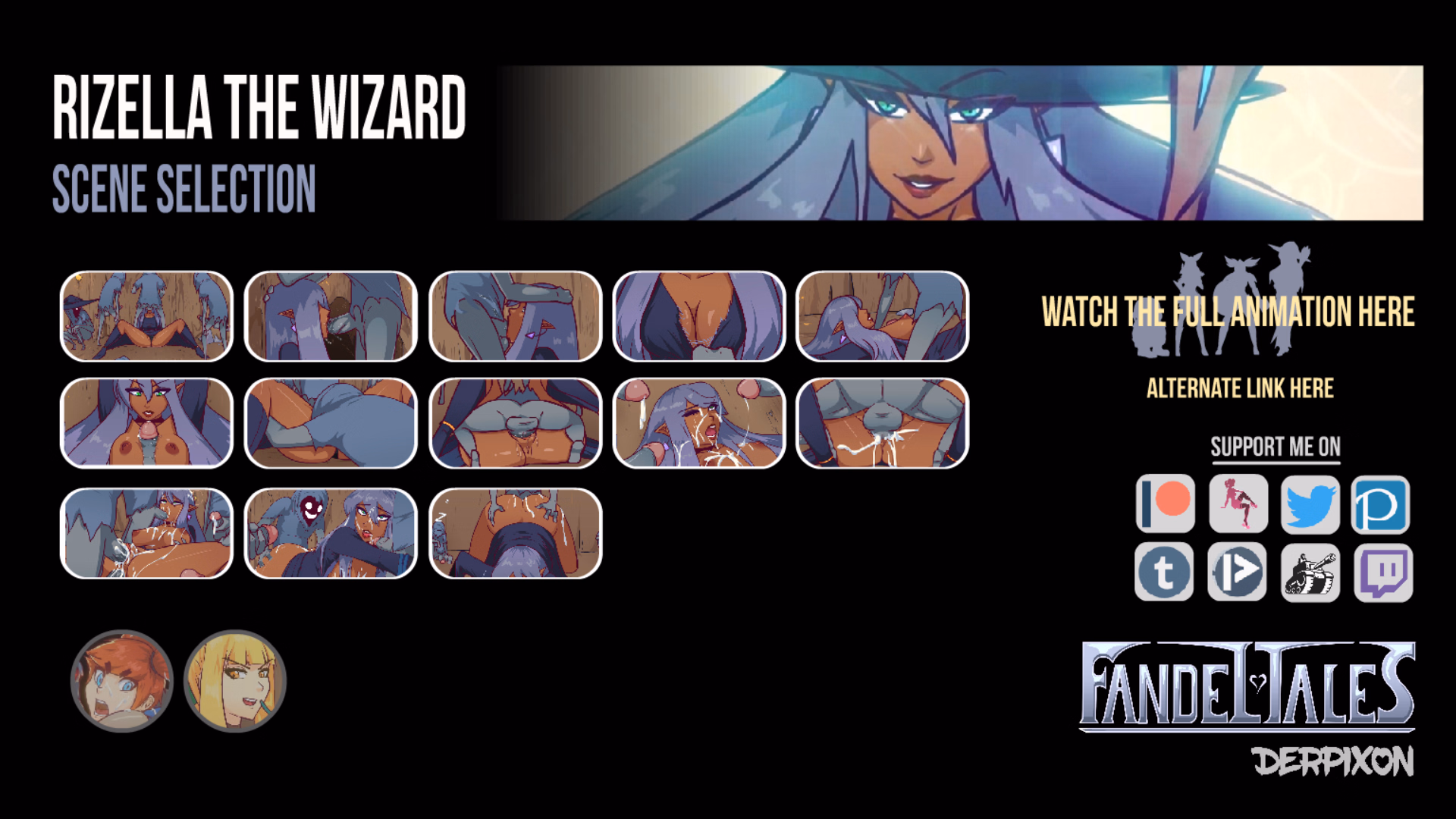 Flash Completed FandelTales Scene Viewer [Final] [Derpixon]