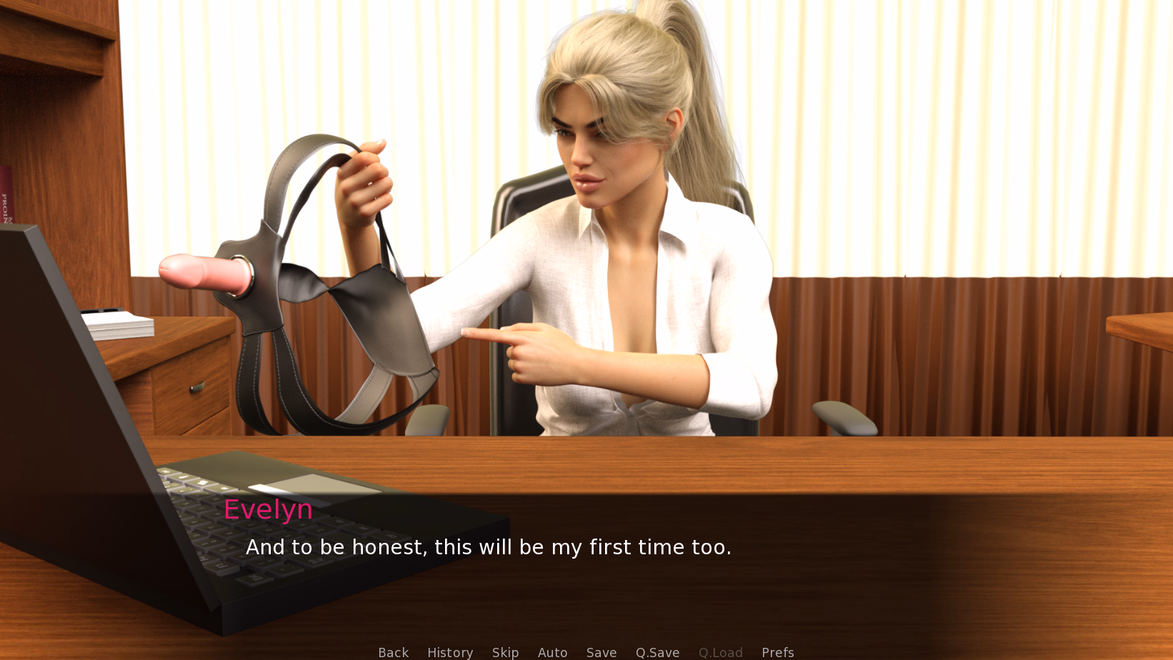 VN Ren'Py Abandoned Femdom Therapy [v0.3] [Katarina Sin]