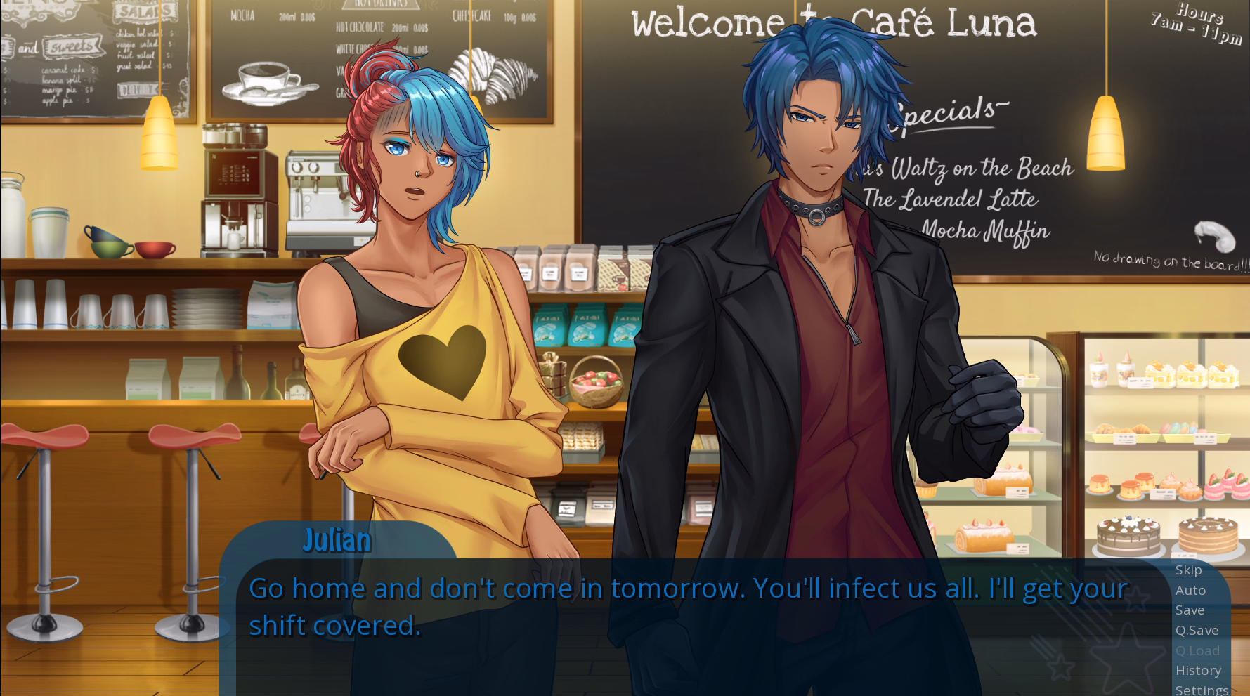 VN Ren'Py Particles of Reality [v1.1.0 + DLC] [Arewar]
