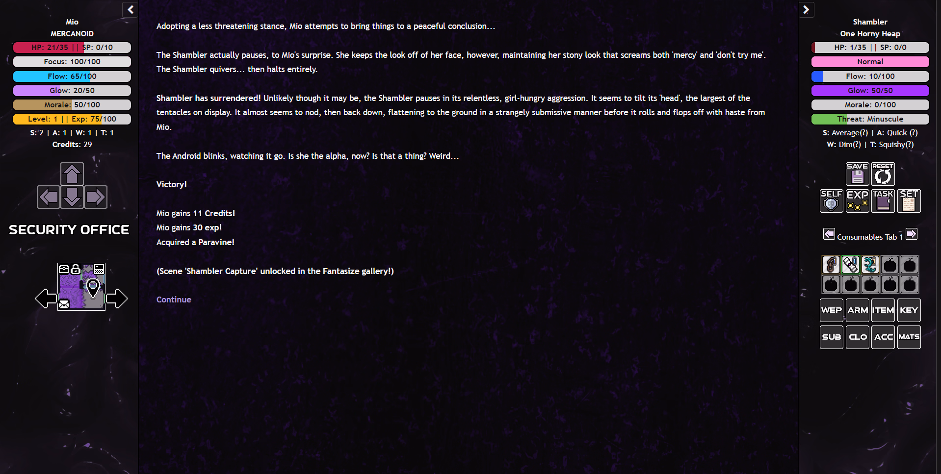 HTML Completed Mercanoid [v1.0.8] [Pyksies]