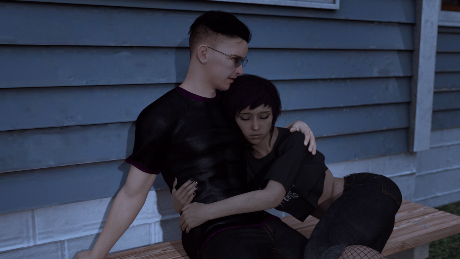 VN Ren'Py Abandoned College Love Triangles [v0.3] [Lord Percy Games]