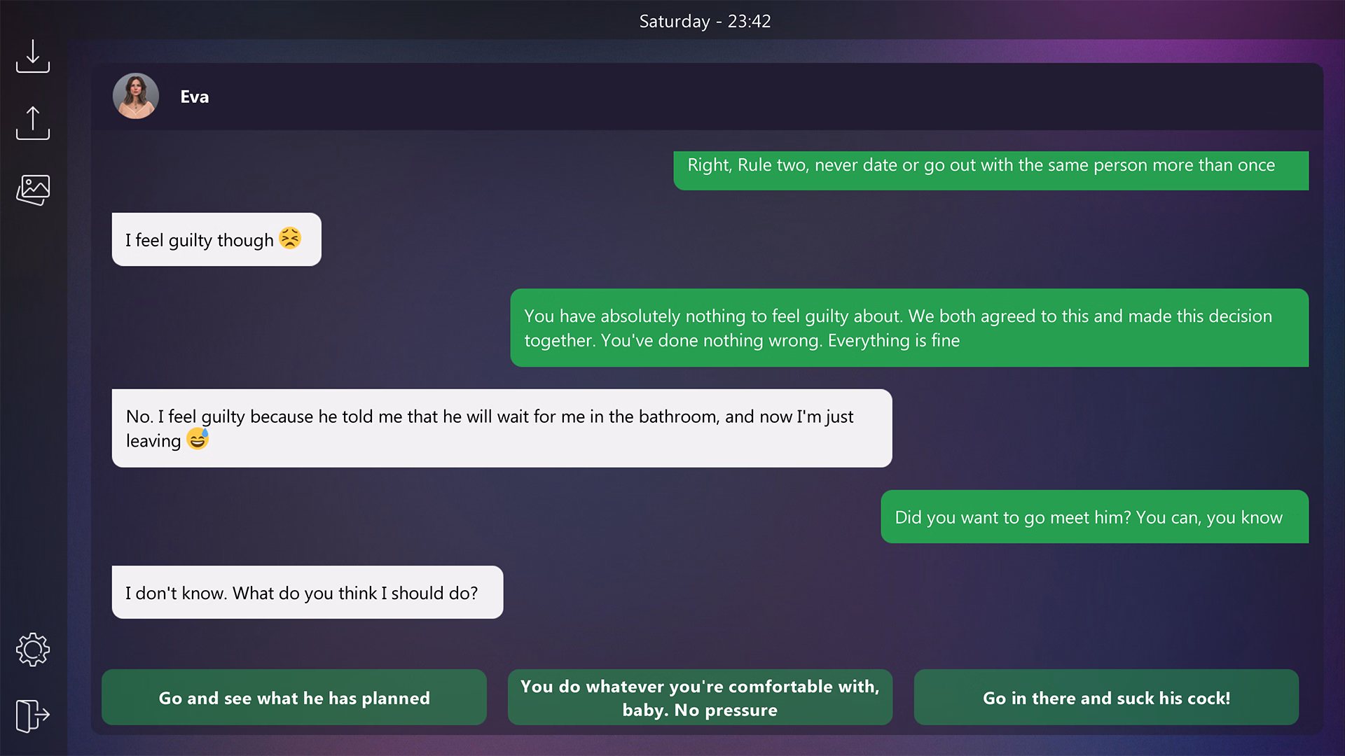 VN Ren'Py Completed Dirty Texts - Are You Sure? [v1.0] [RoyalCandy]