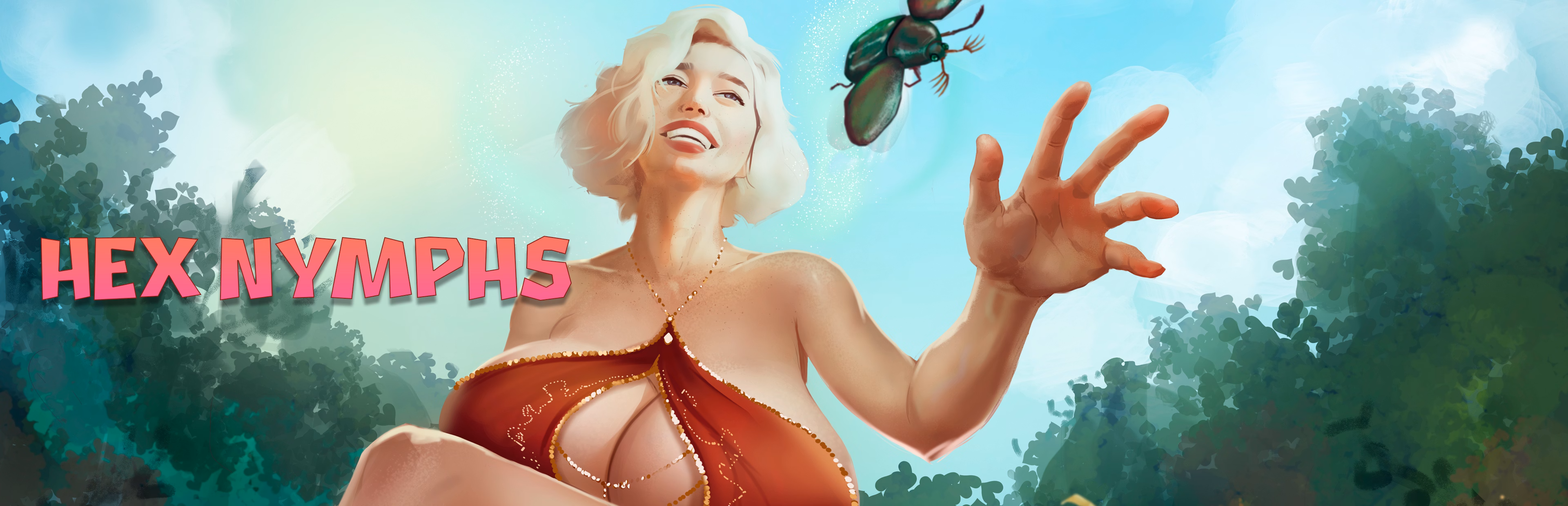 VN Ren'Py Abandoned Hex Nymphs: The Luna Moonslay Chronicles [v0.4] [Amborella]
