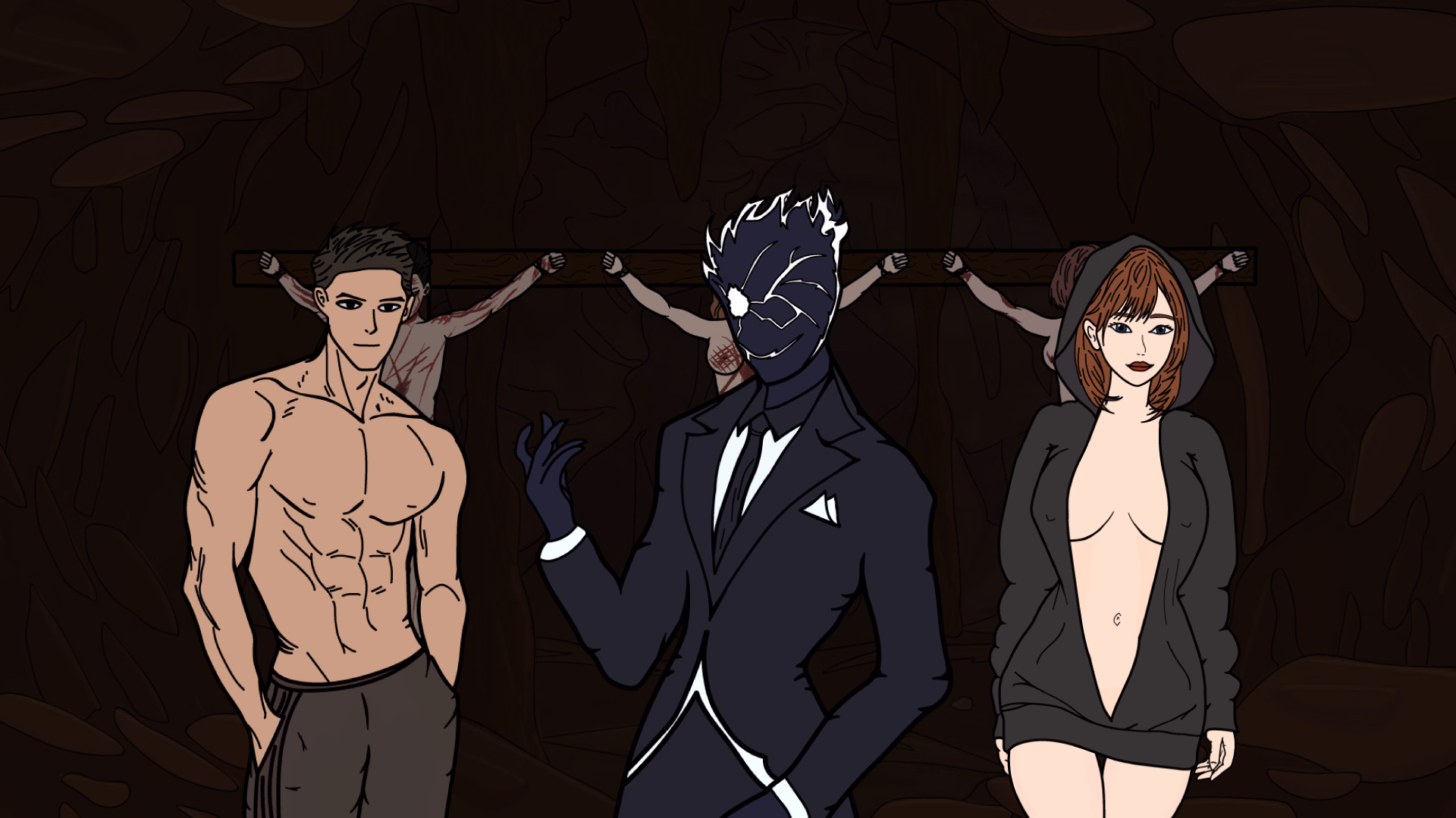 VN Ren'Py Completed Hentai Camp Demons [Final] [Evelai]