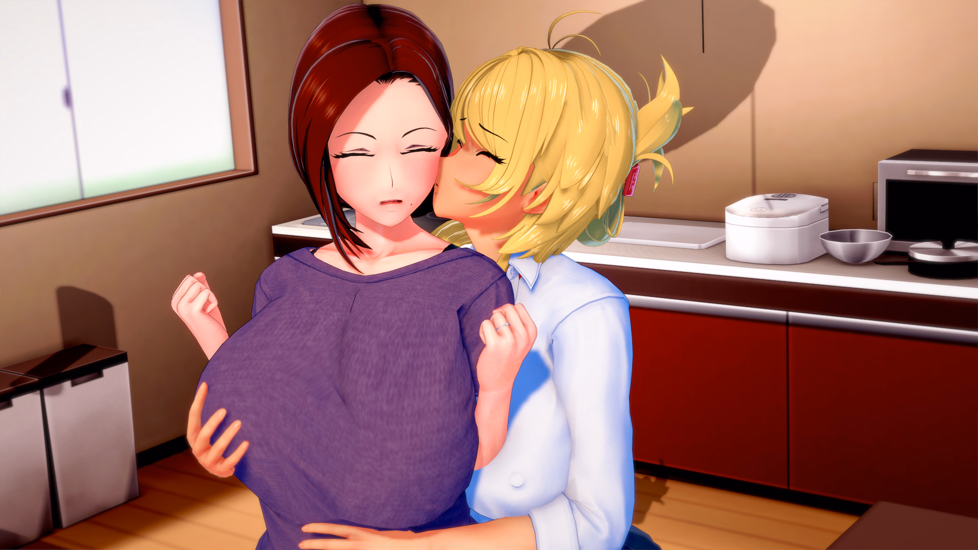 VN Ren'Py Futa's World of NTR [v1.5.1] [ScarletGames]