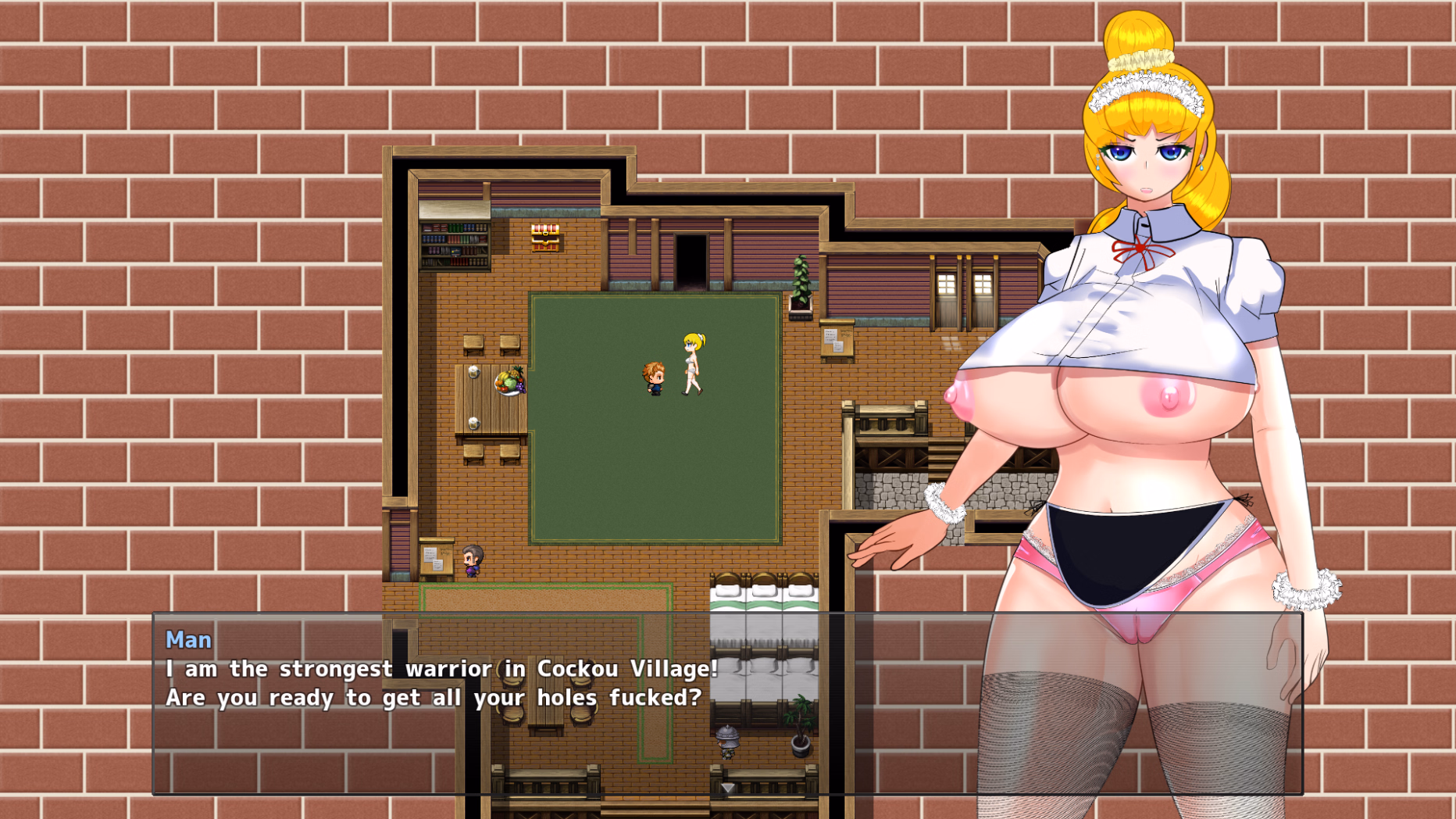 RPGM Completed Hypnotized and Defeated Knightess Emma～Challenge a C○ck to a duel and Lose Completely RPG～ [Final] [Basashi ☆ Delicious]