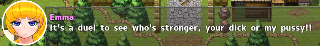 RPGM Completed Hypnotized and Defeated Knightess Emma～Challenge a C○ck to a duel and Lose Completely RPG～ [Final] [Basashi ☆ Delicious]