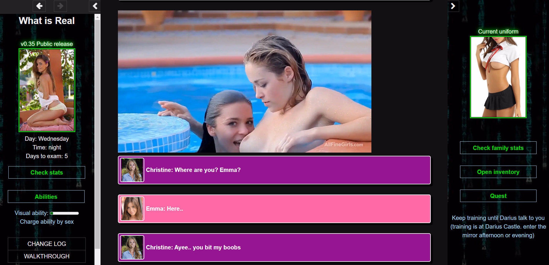 HTML Abandoned What Is Real? [v0.97] [Walbobo]