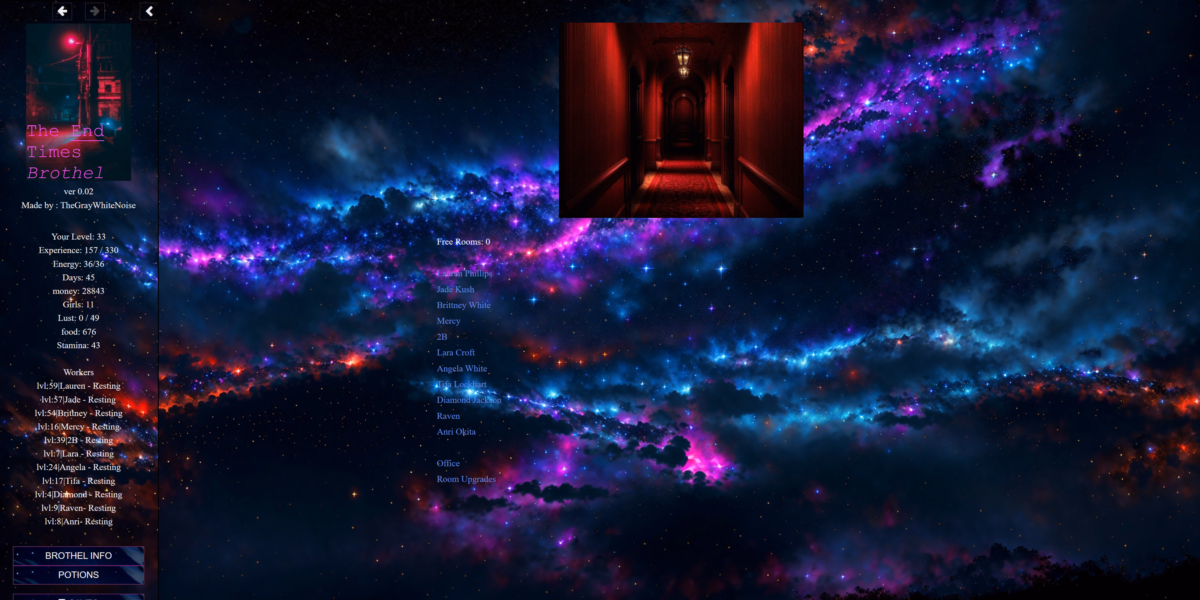 HTML Abandoned The End Times Brothel [v0.07] [TheGrayWhiteNoise]
