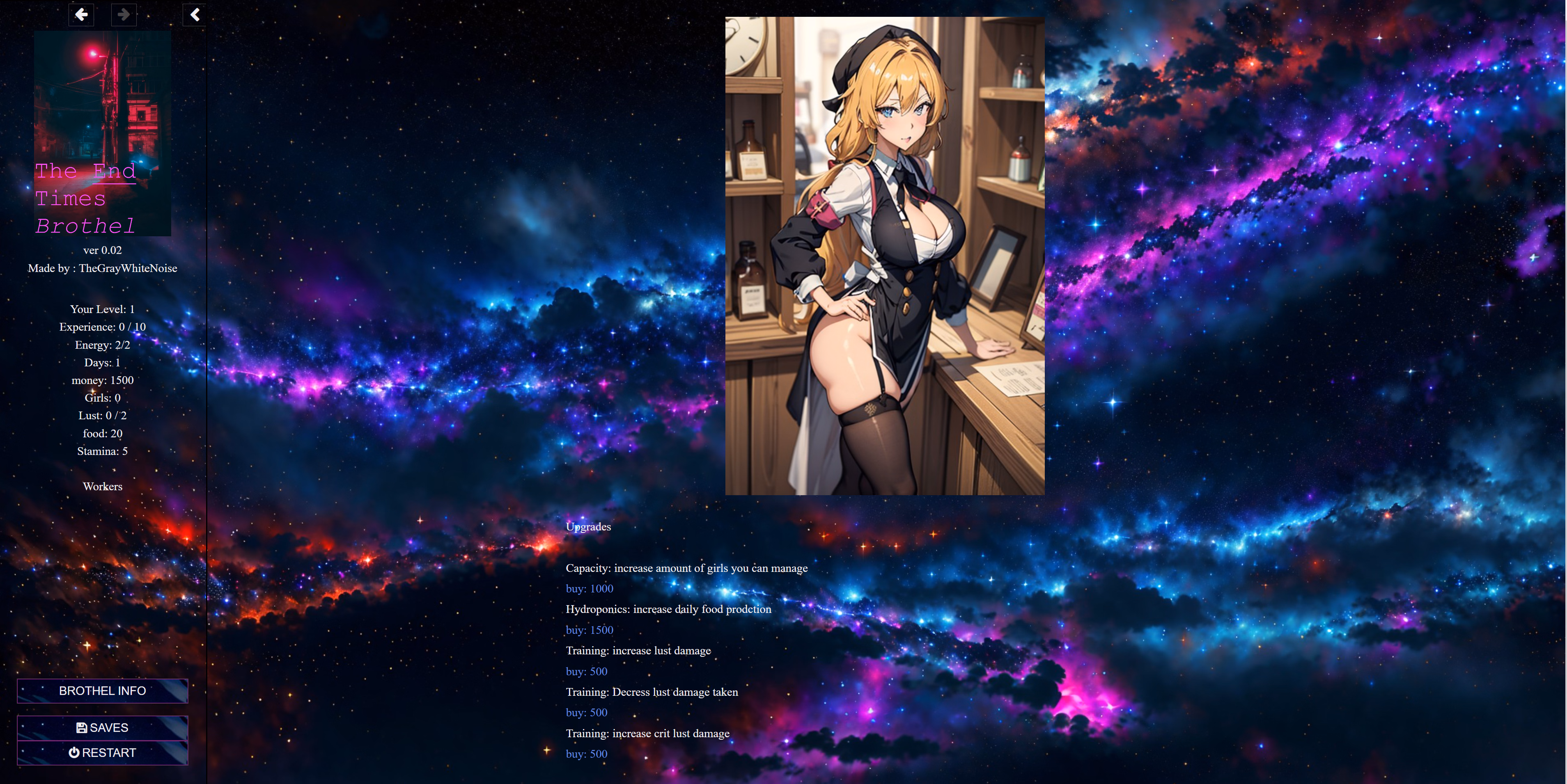 HTML Abandoned The End Times Brothel [v0.07] [TheGrayWhiteNoise]