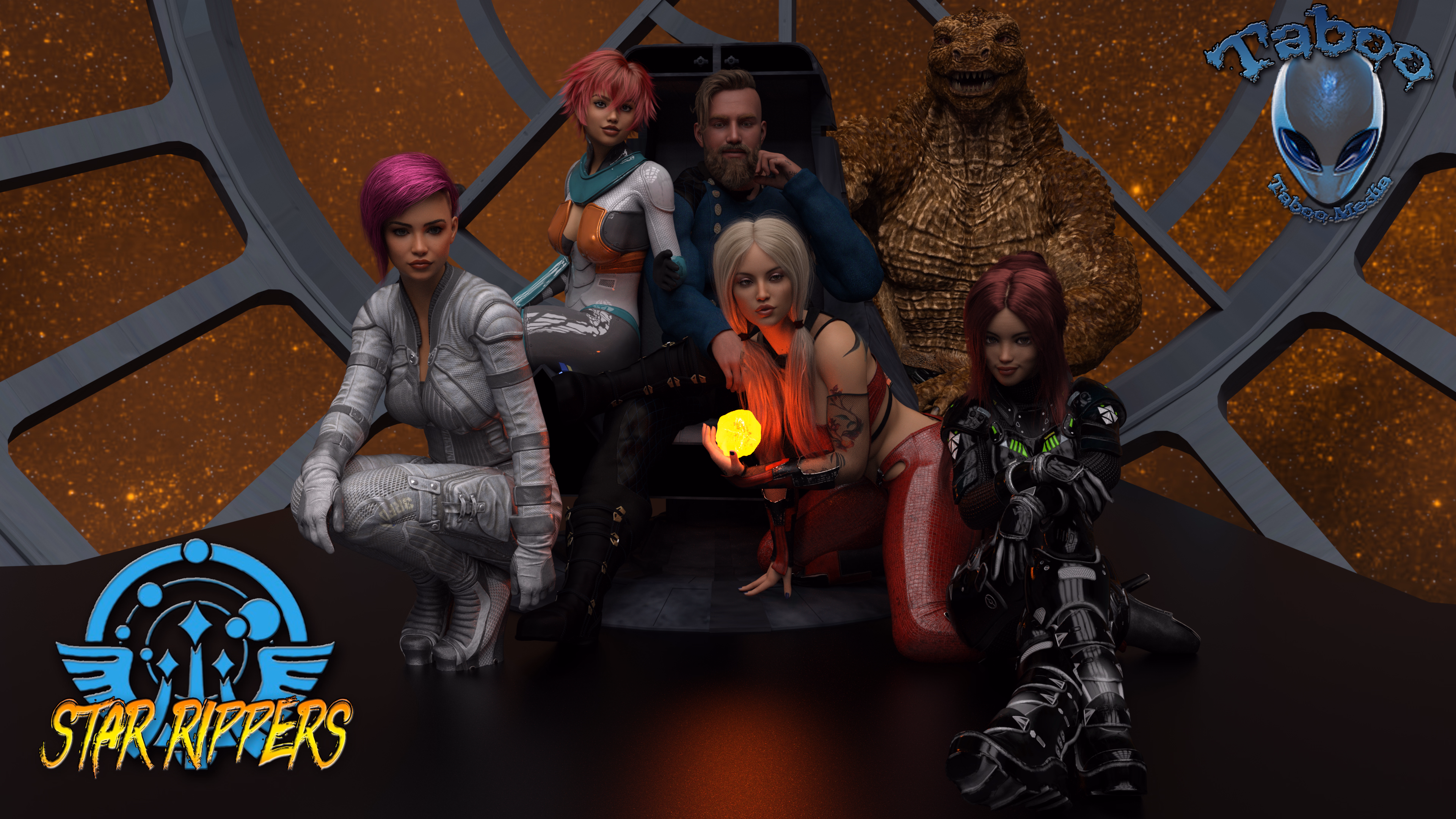 VN Ren'Py Abandoned Star Rippers [v1.3.0a] [TabooMedia]