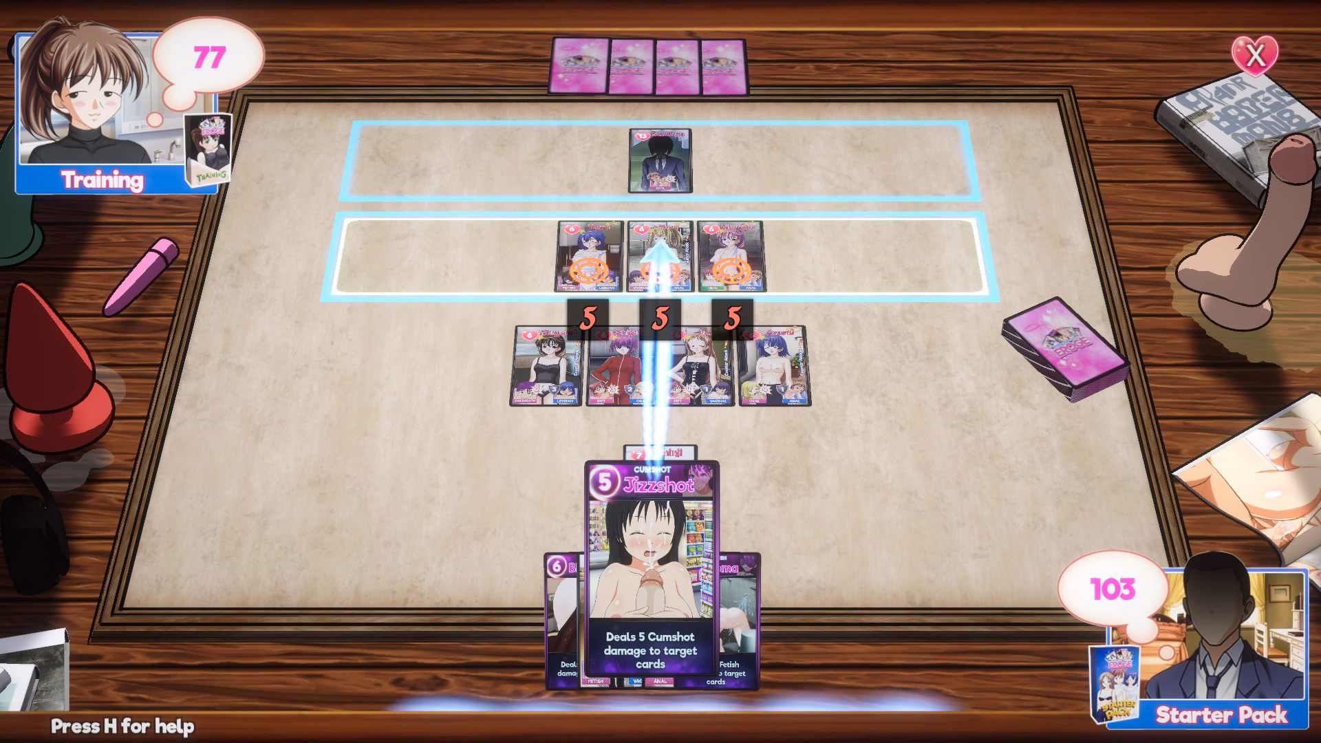 Unity Completed Collectible Card Game Eroge [v1.1] [Nidraval Studios]