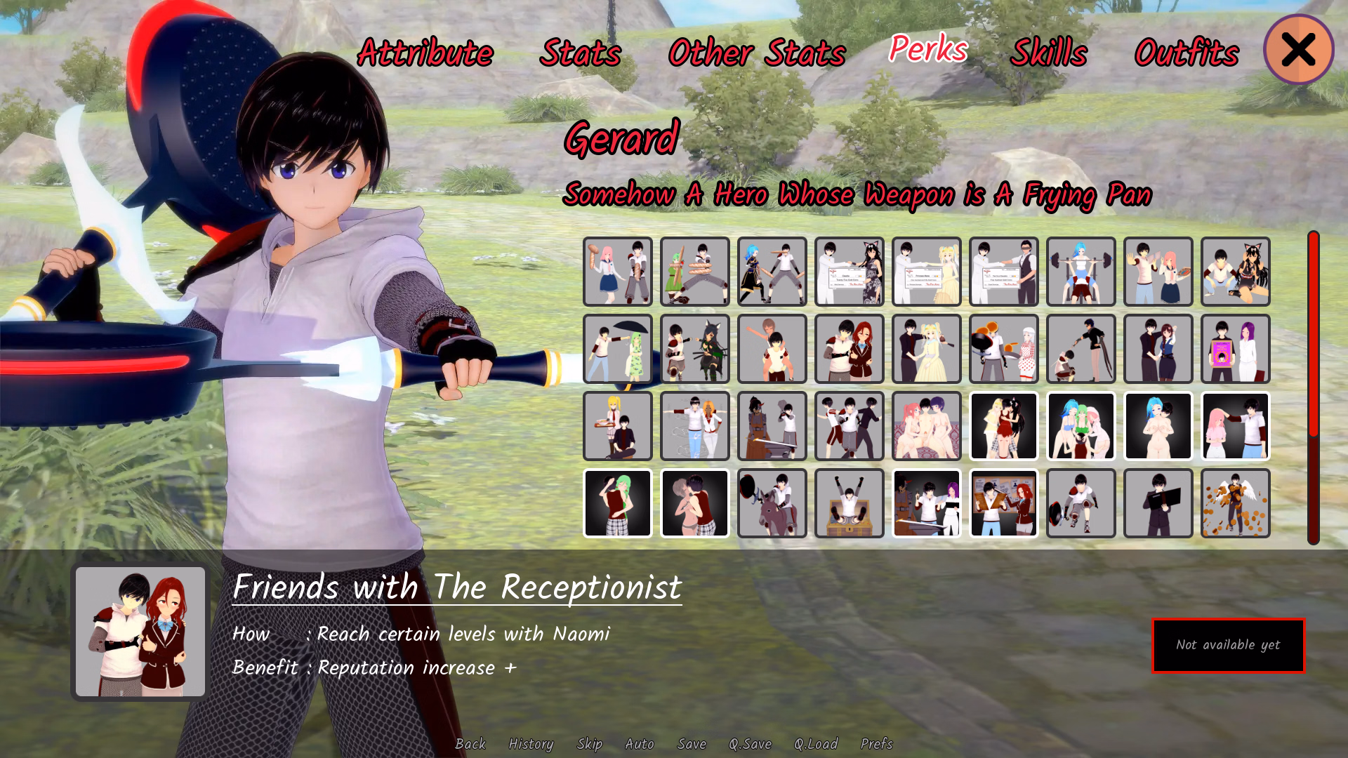 Ren'Py Abandoned The Daily Life of the Pan Hero [v0.8.1] [Steradianfauns]