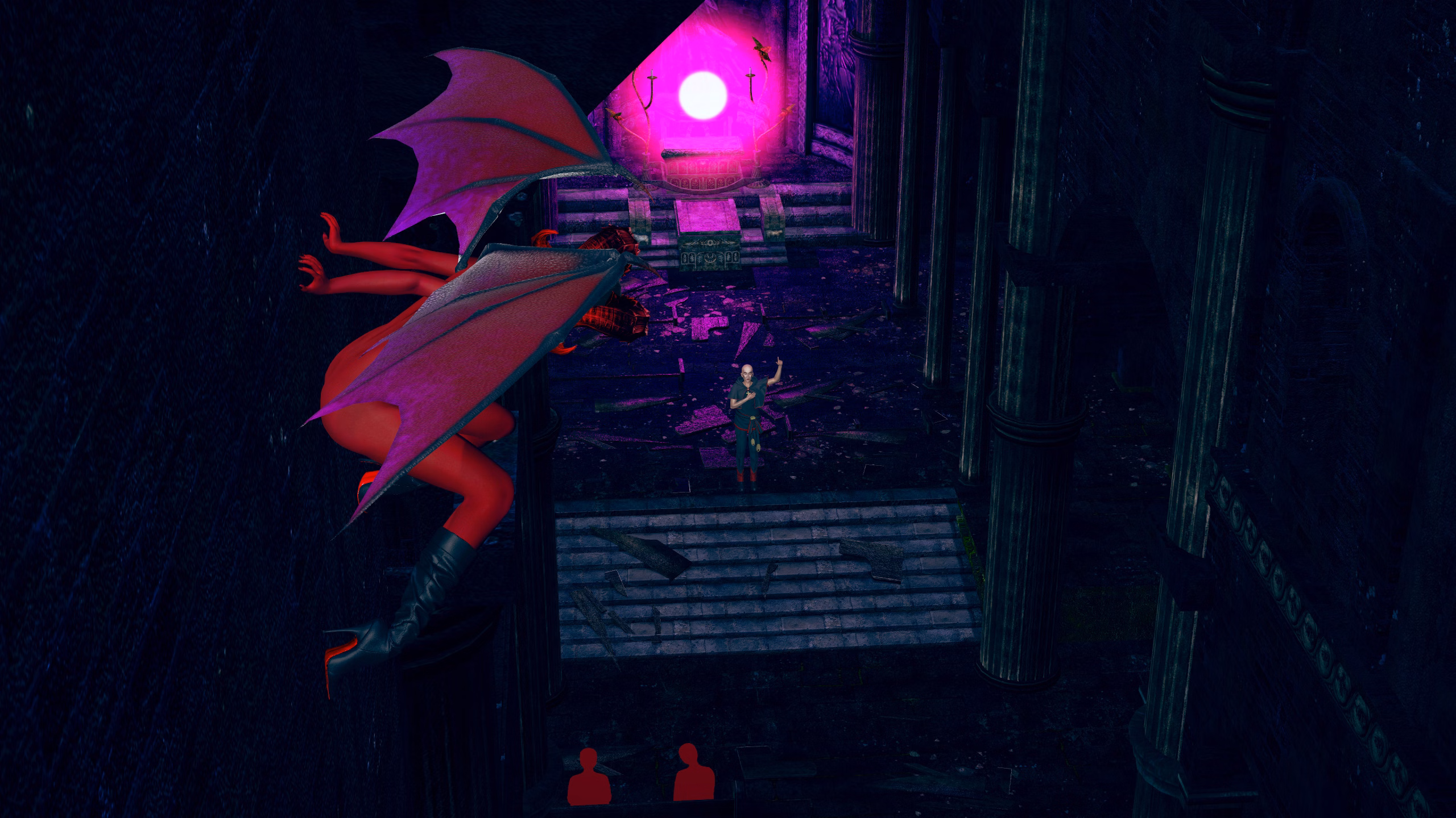 VN Ren'Py Abandoned The Chosen Acolyte [Chapter 2] [stuffnstuff0]
