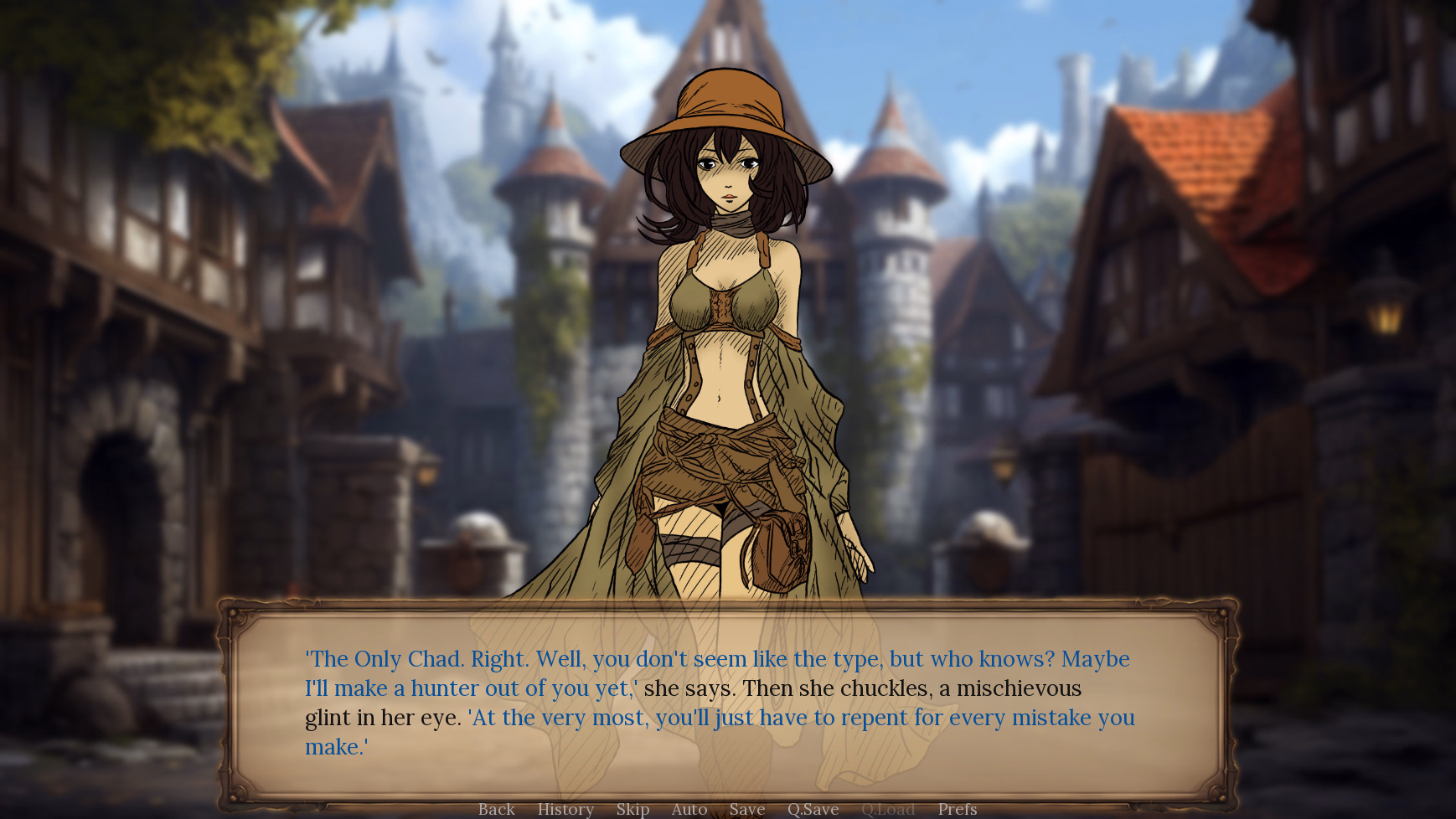 Ren'Py Abandoned Help, I'm the Only Man in This Town! [v0.2] [Tangerinelo]