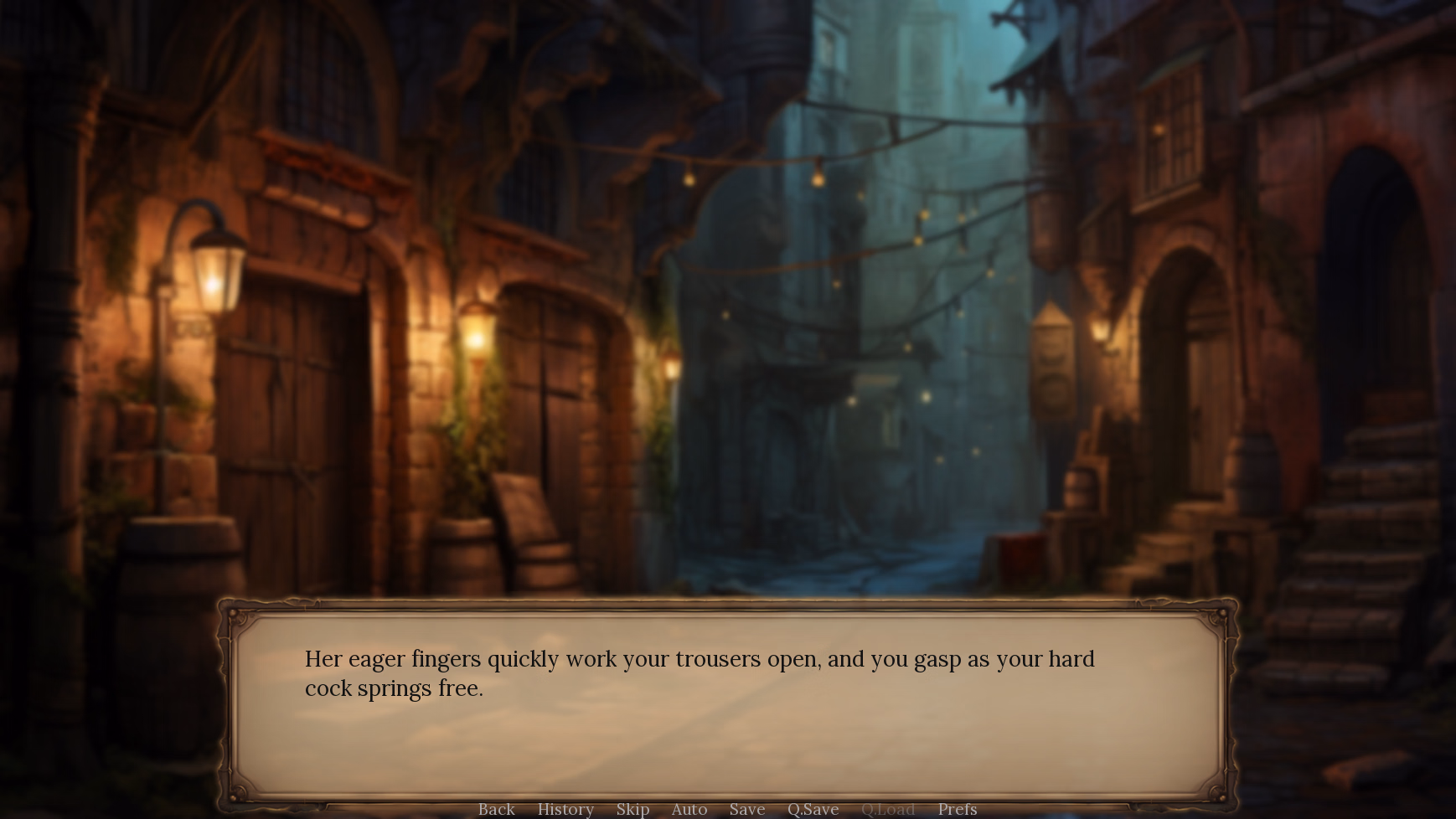 Ren'Py Abandoned Help, I'm the Only Man in This Town! [v0.2] [Tangerinelo]