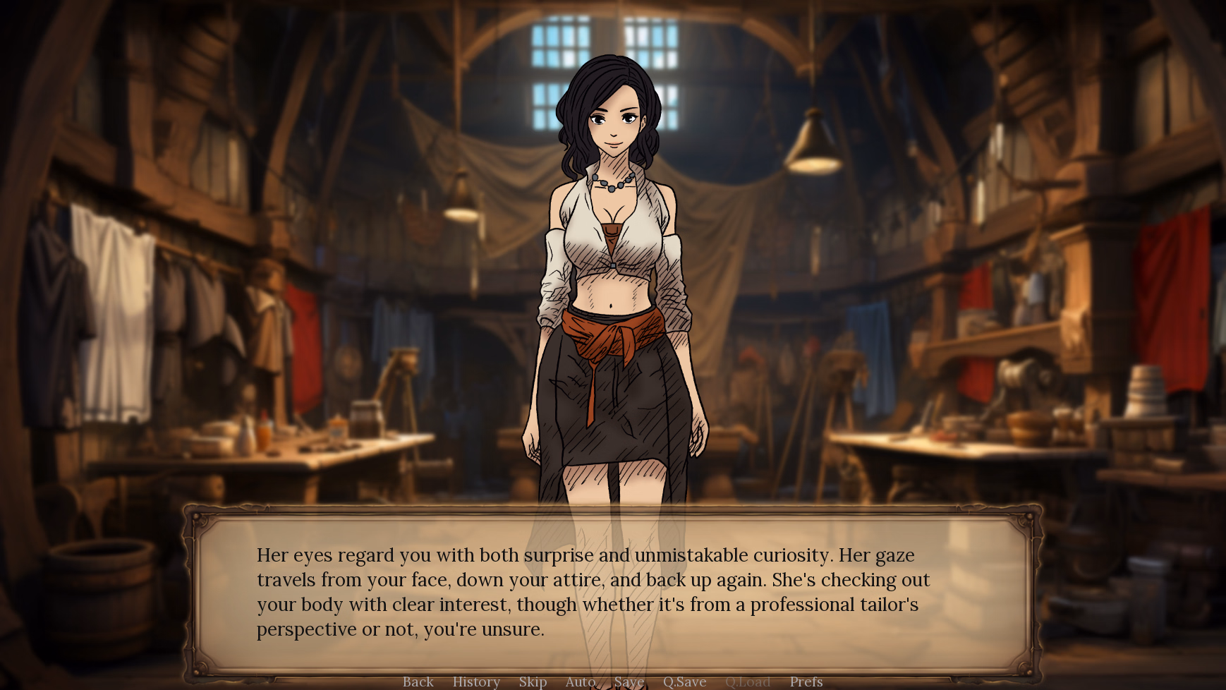 Ren'Py Abandoned Help, I'm the Only Man in This Town! [v0.2] [Tangerinelo]