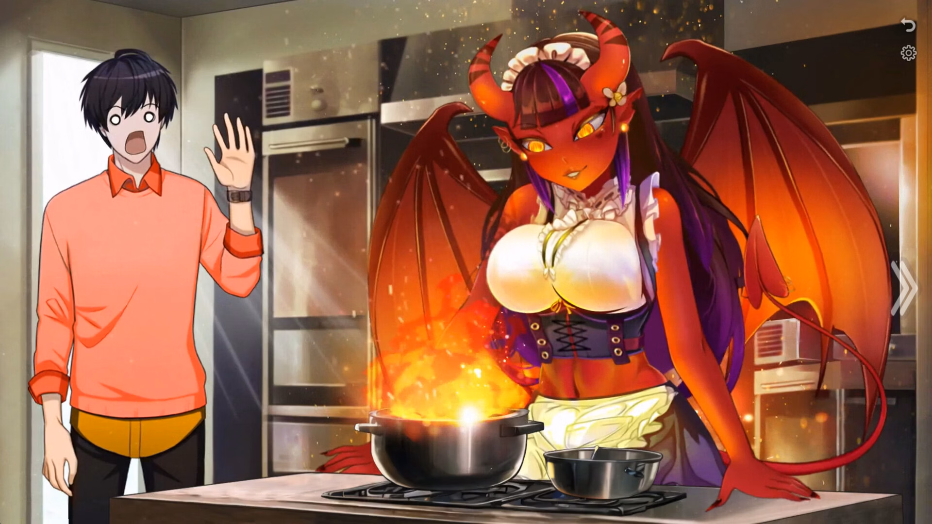 Others Completed Succubus's Making Lunch [Final] [Hunny Bunny Studio]