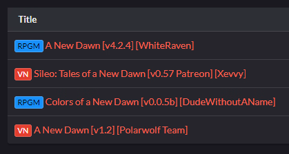 VN Ren'Py A New Dawn [v1.9] [Polarwolf Team]