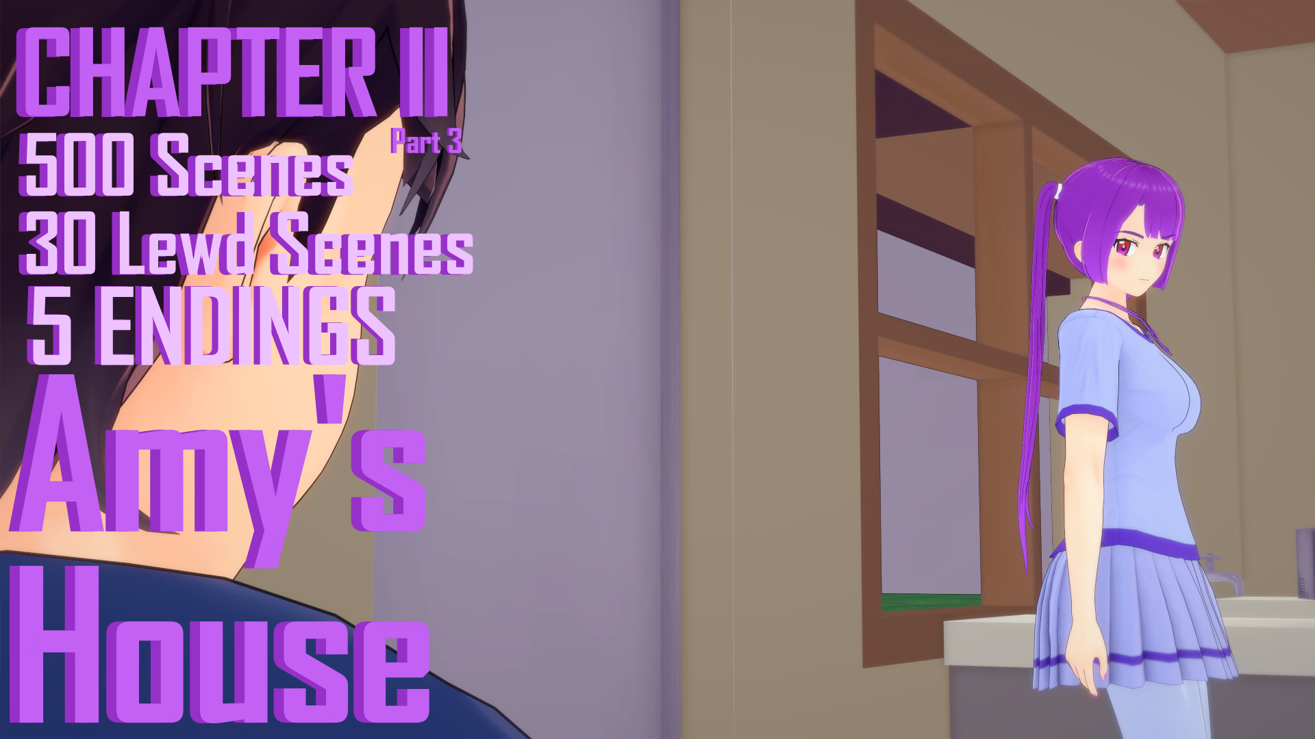VN Ren'Py Amy's House [v0.0.3.5] [Nutty Games Studio]
