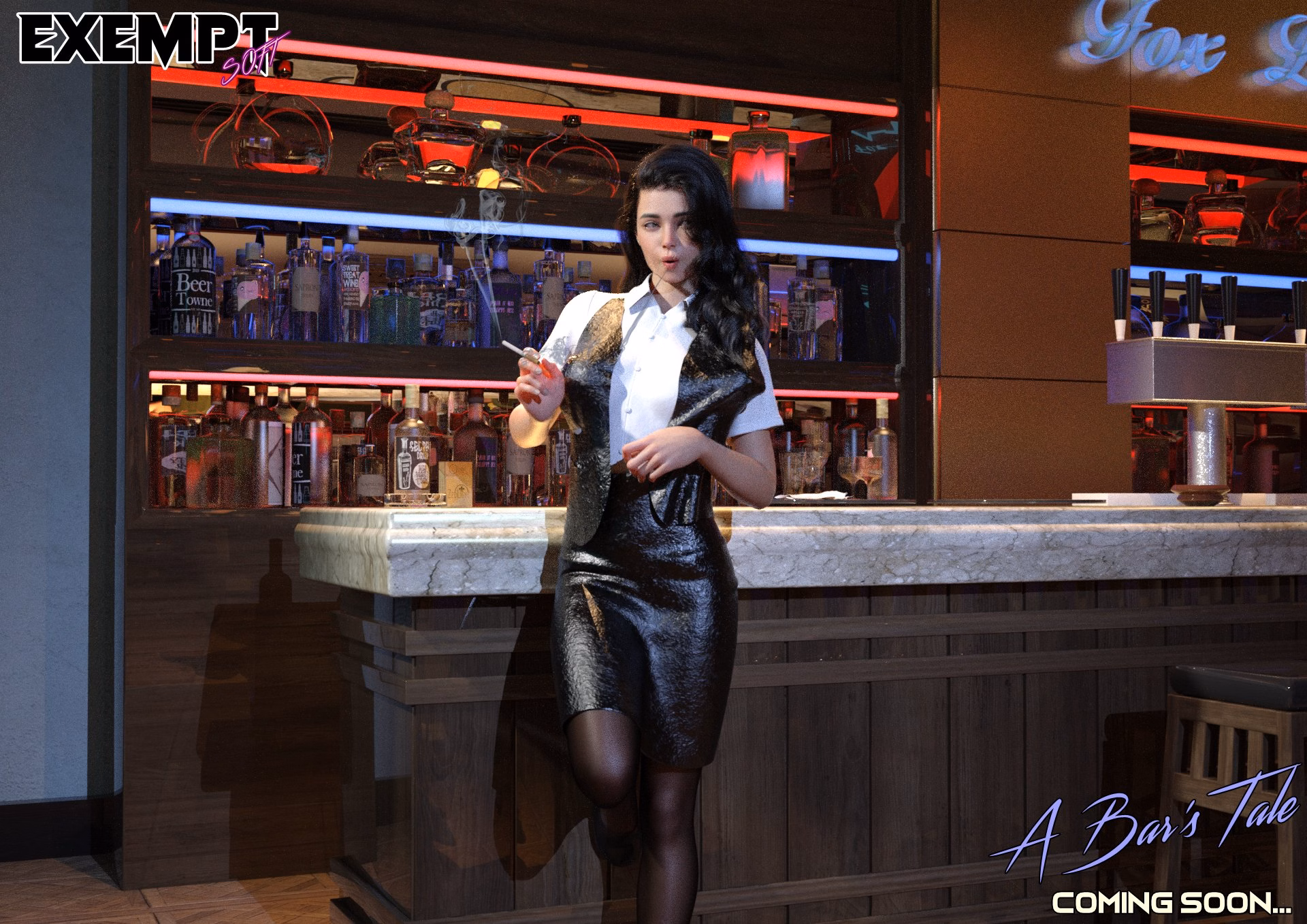 VN Ren'Py Onhold A Bar's Tale [v0.03] [EXEMPT Soft]